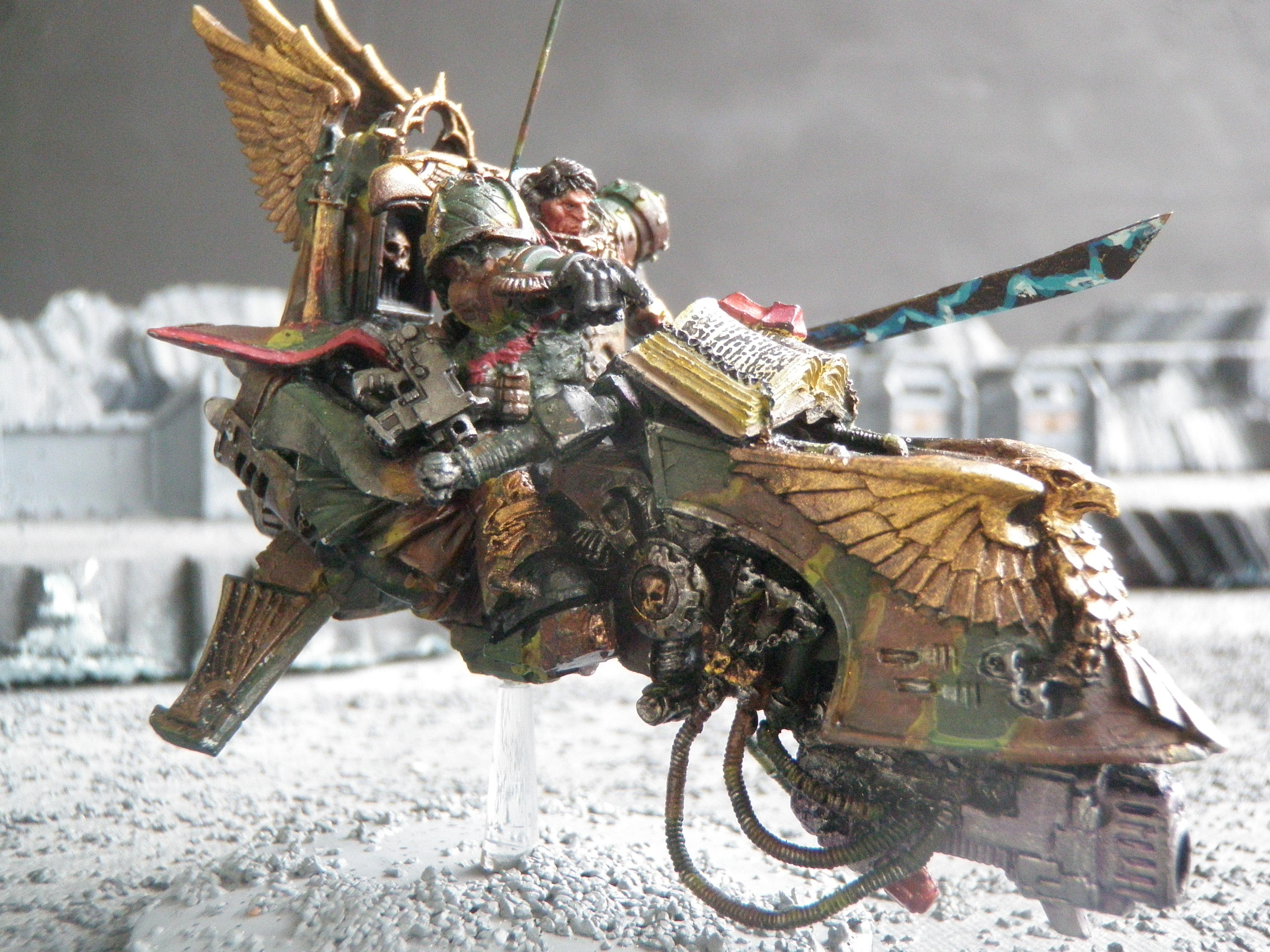 Camouflage, Corvex, Dark Angels, Ravenwing, Sammael