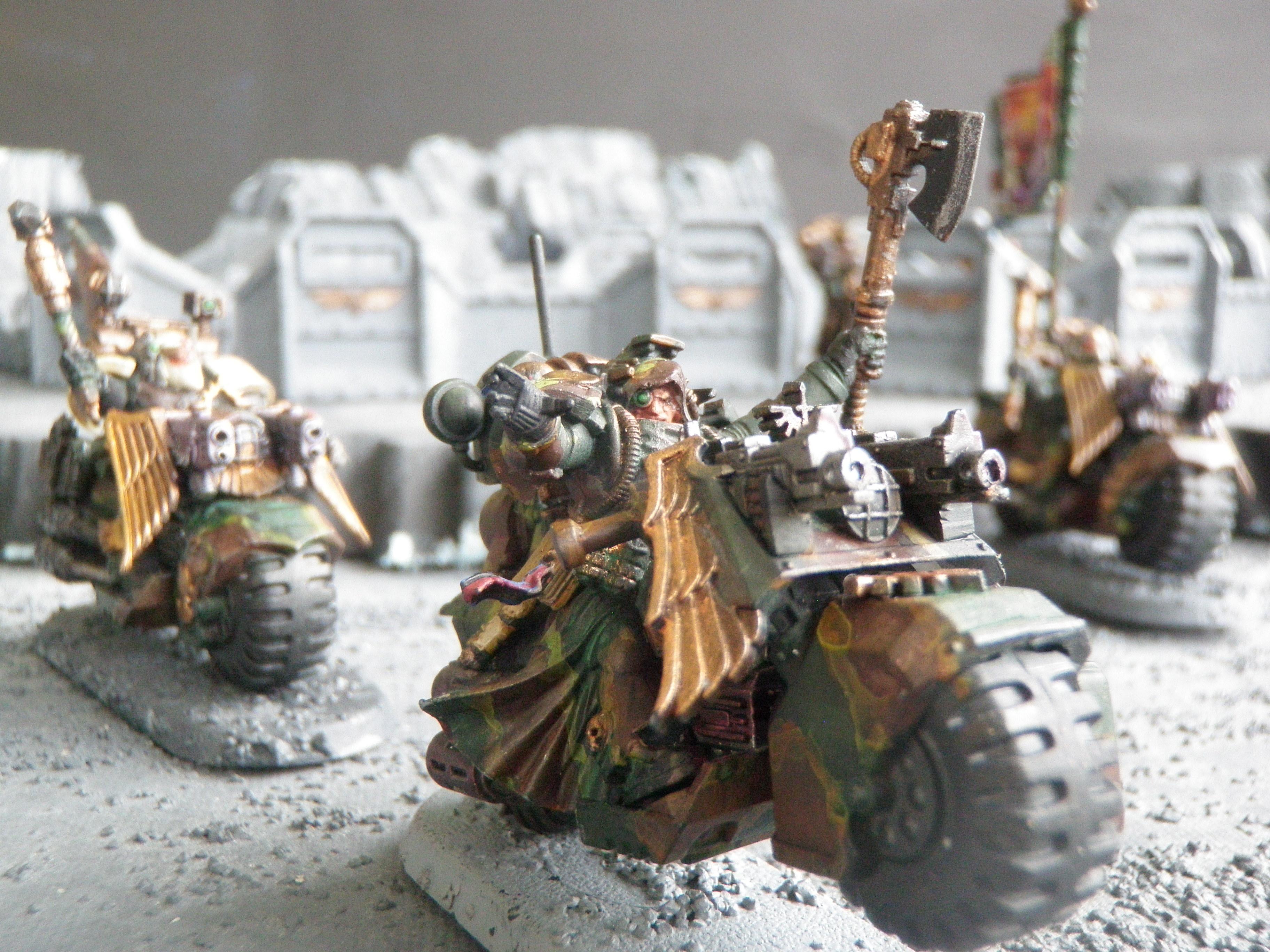 Bike, Camouflage, Dark Angels, Librarian