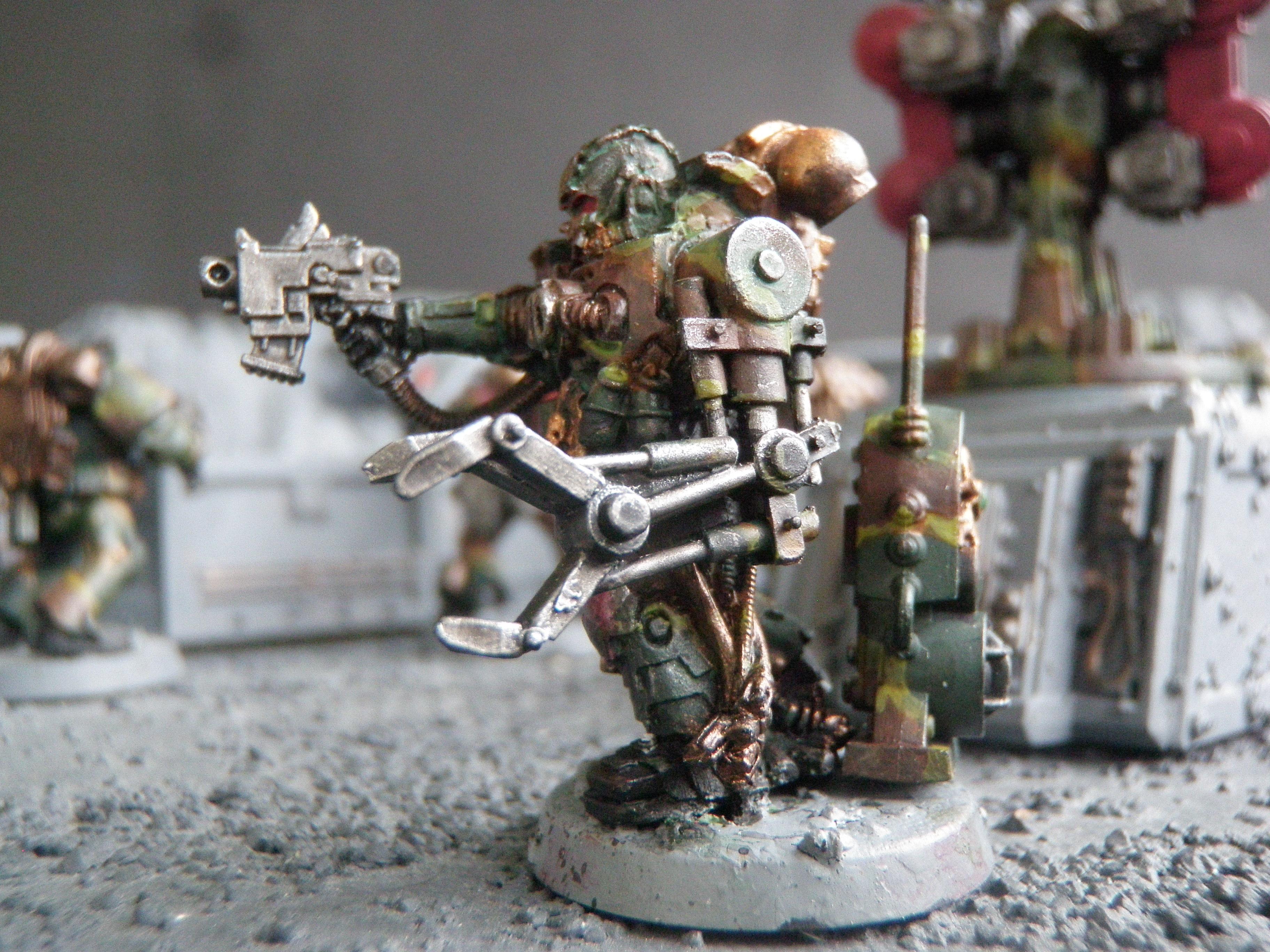 Camouflage, Dark Angels, Quad Gun, Techmarine