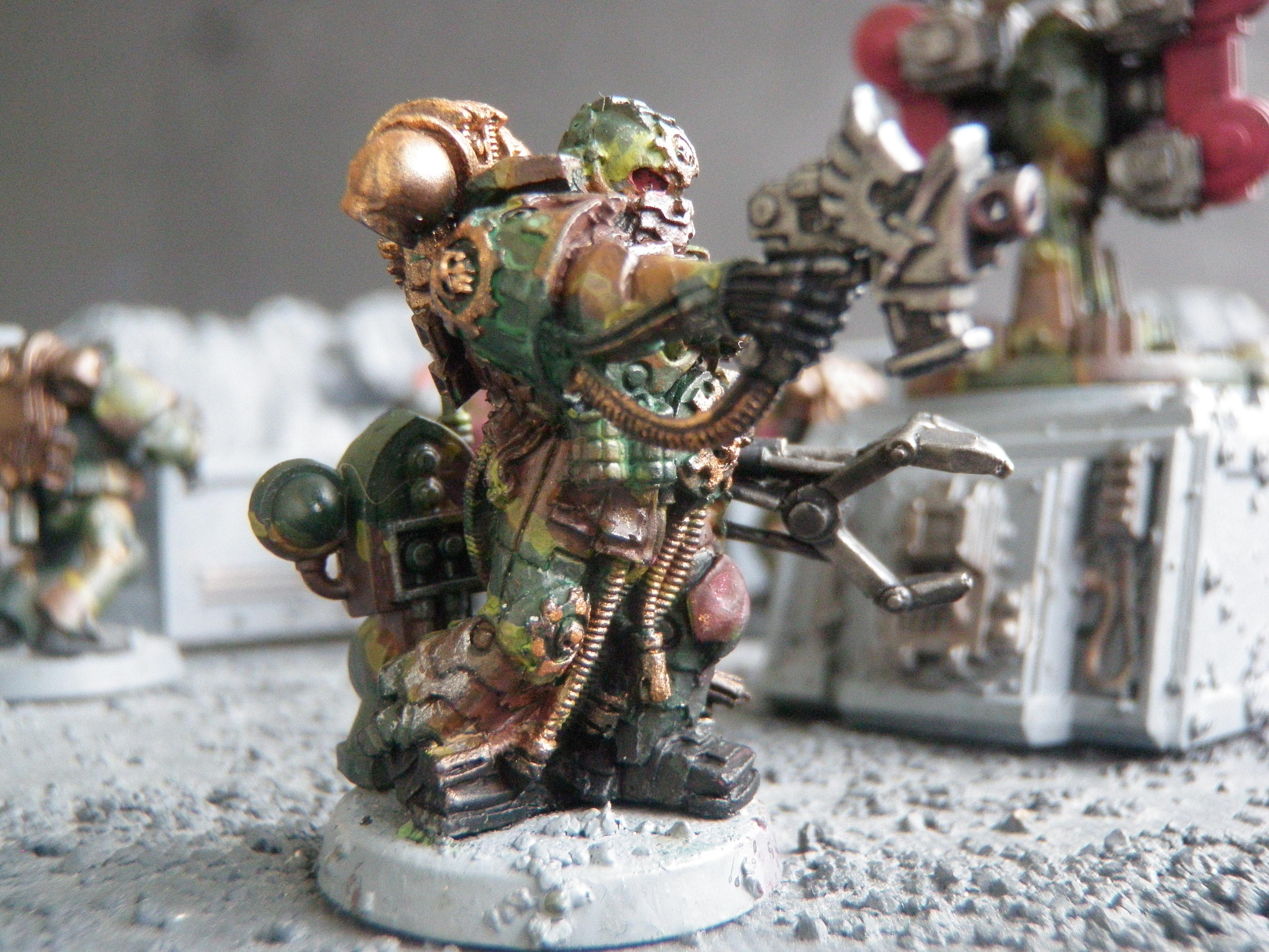 Camouflage, Dark Angels, Quad Gun, Techmarine