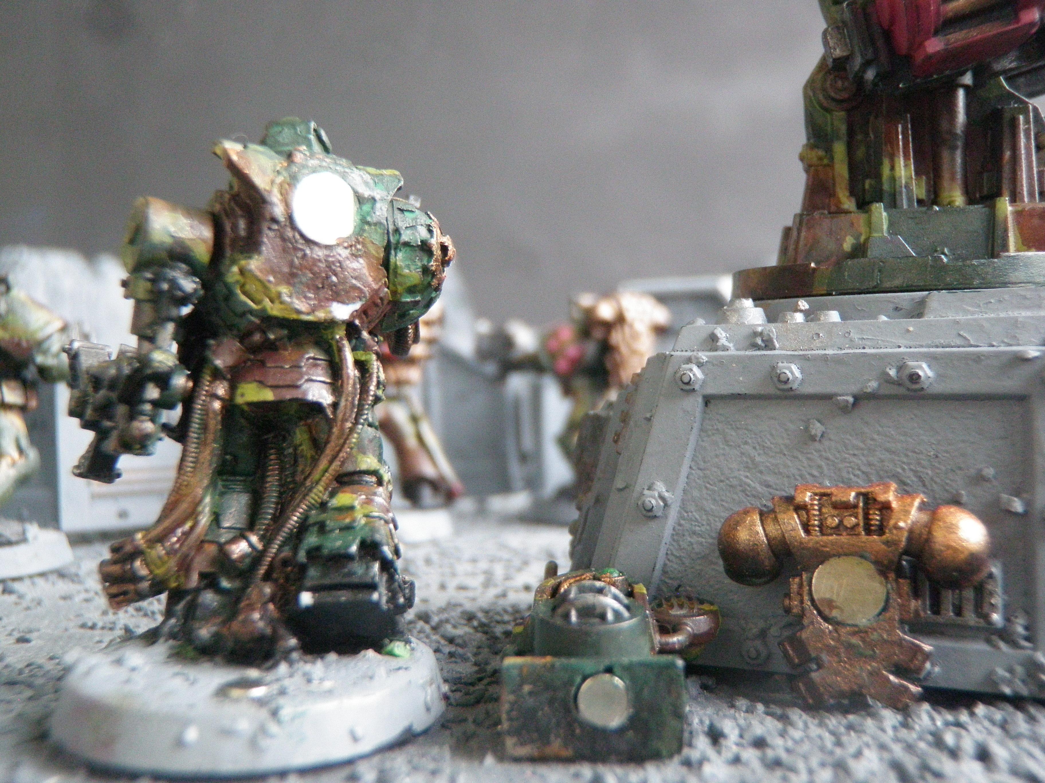 Camouflage, Dark Angels, Magnet, Quad Gun, Techmarine