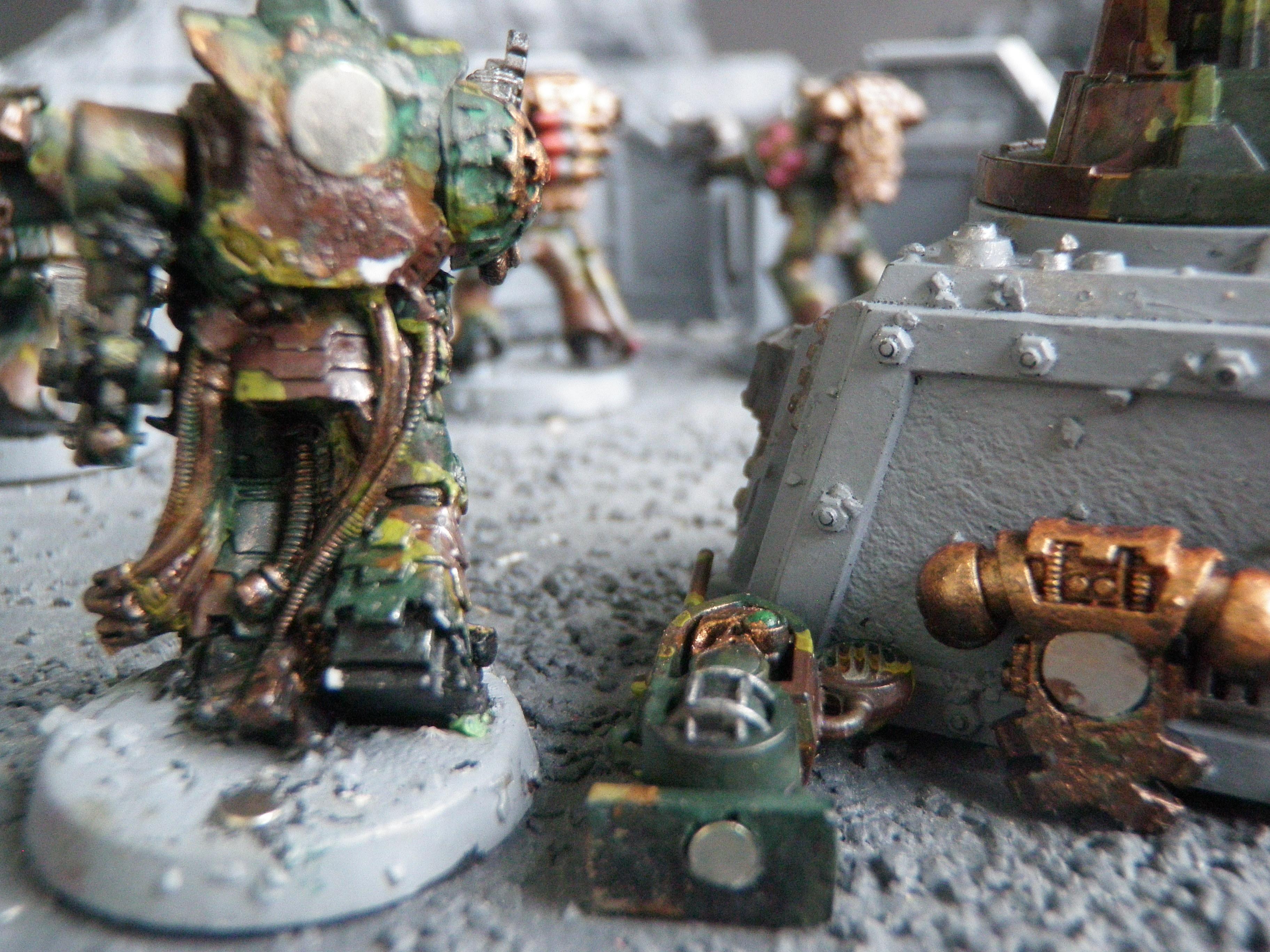 Camouflage, Dark Angels, Magnet, Quad Gun, Techmarine