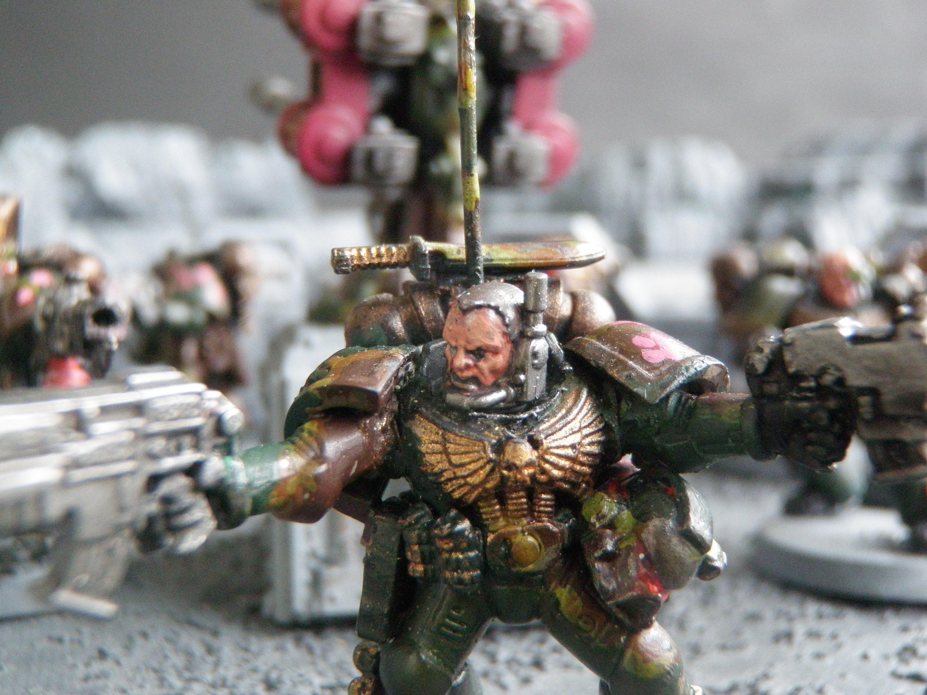 Camouflage, Dark Angels, Quad Gun, Tactical Sergeant