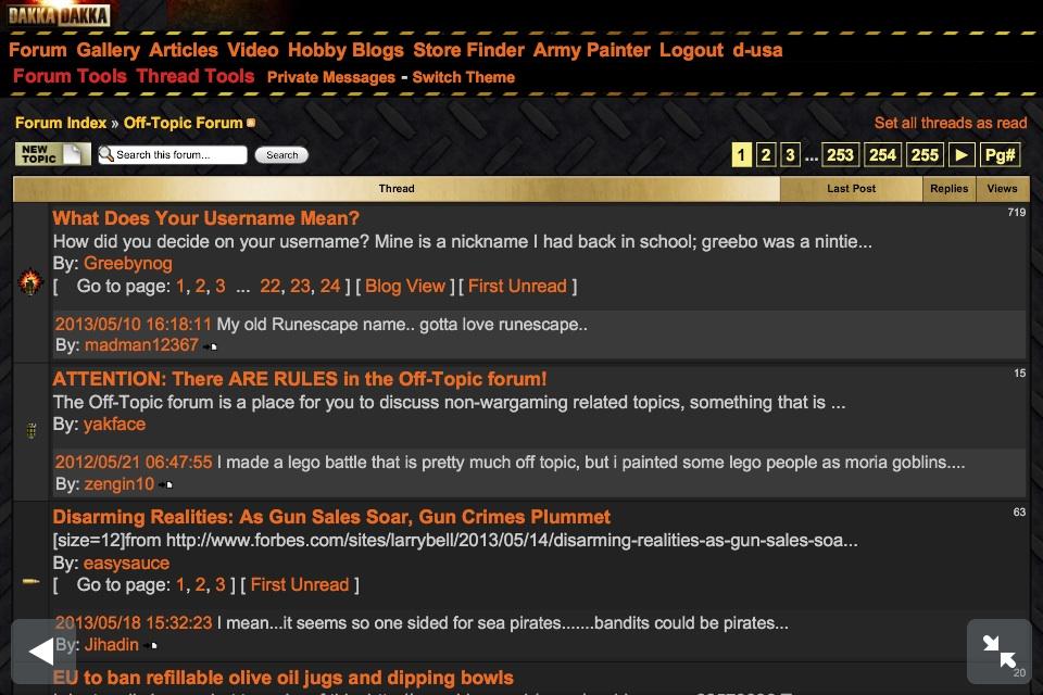 Screen shot