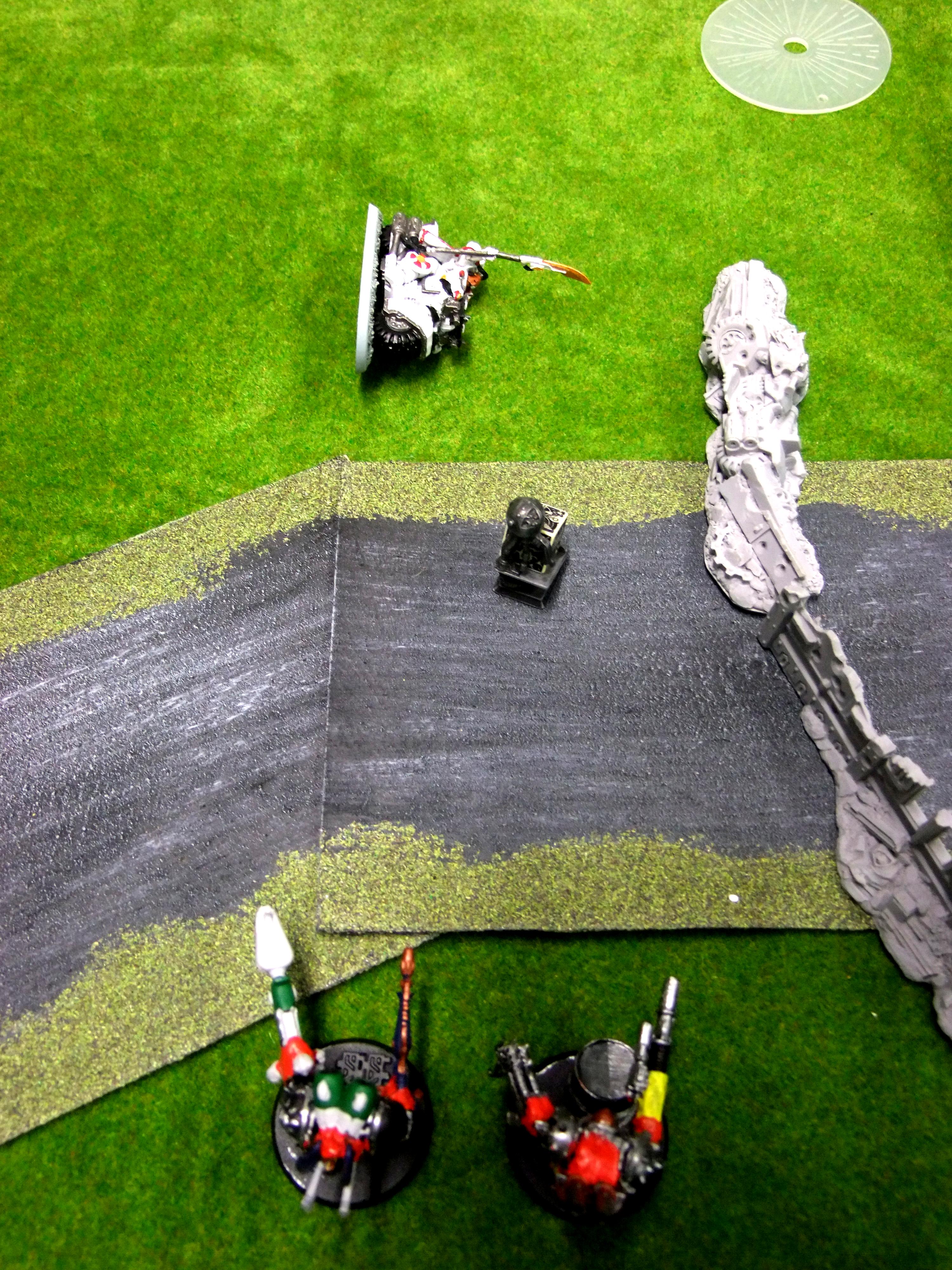 Bike, Chaos, White Scars