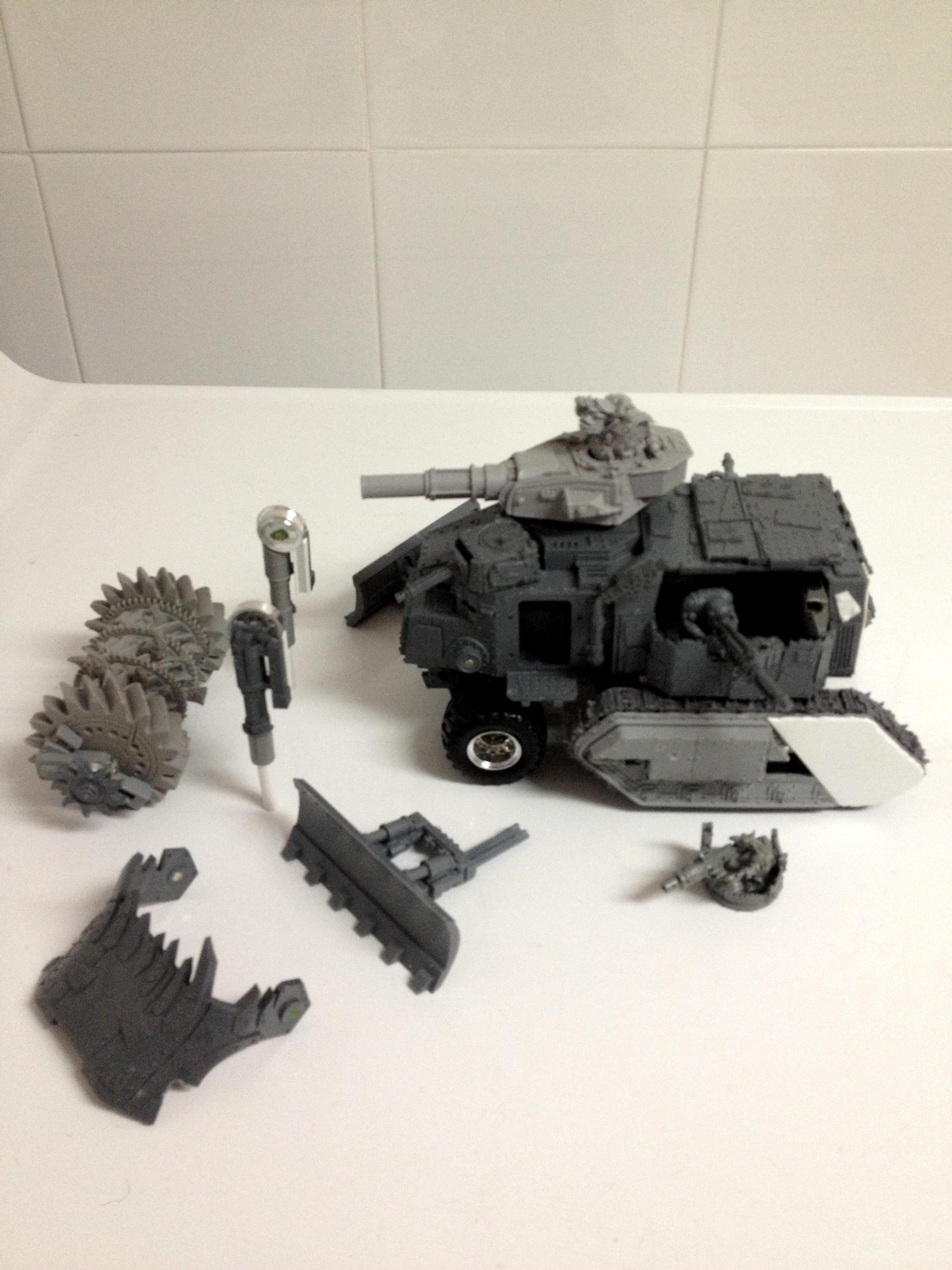 Battle Fortress, Battlewagon, Custom, Orks, Super-heavy
