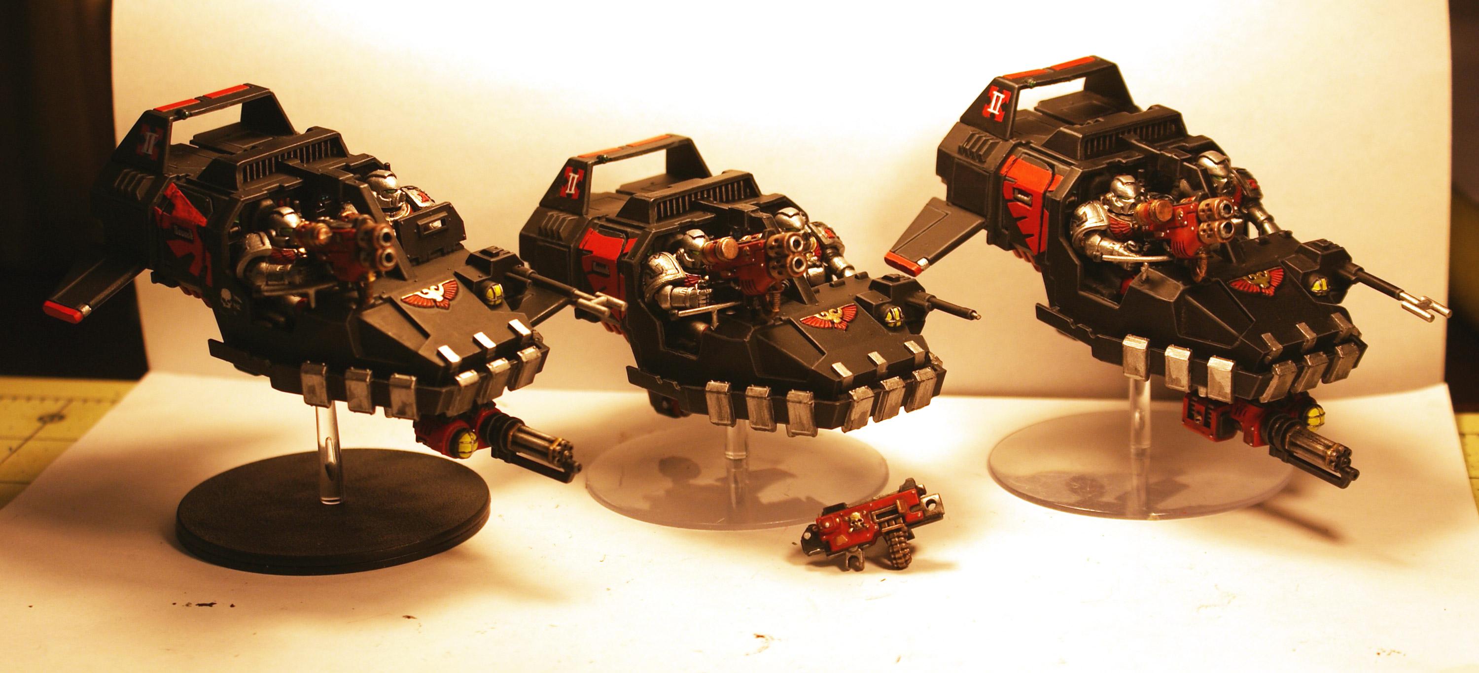 Doom Eagles, Land Speeders, Space Marines, Tornado Conversion, Typhoon