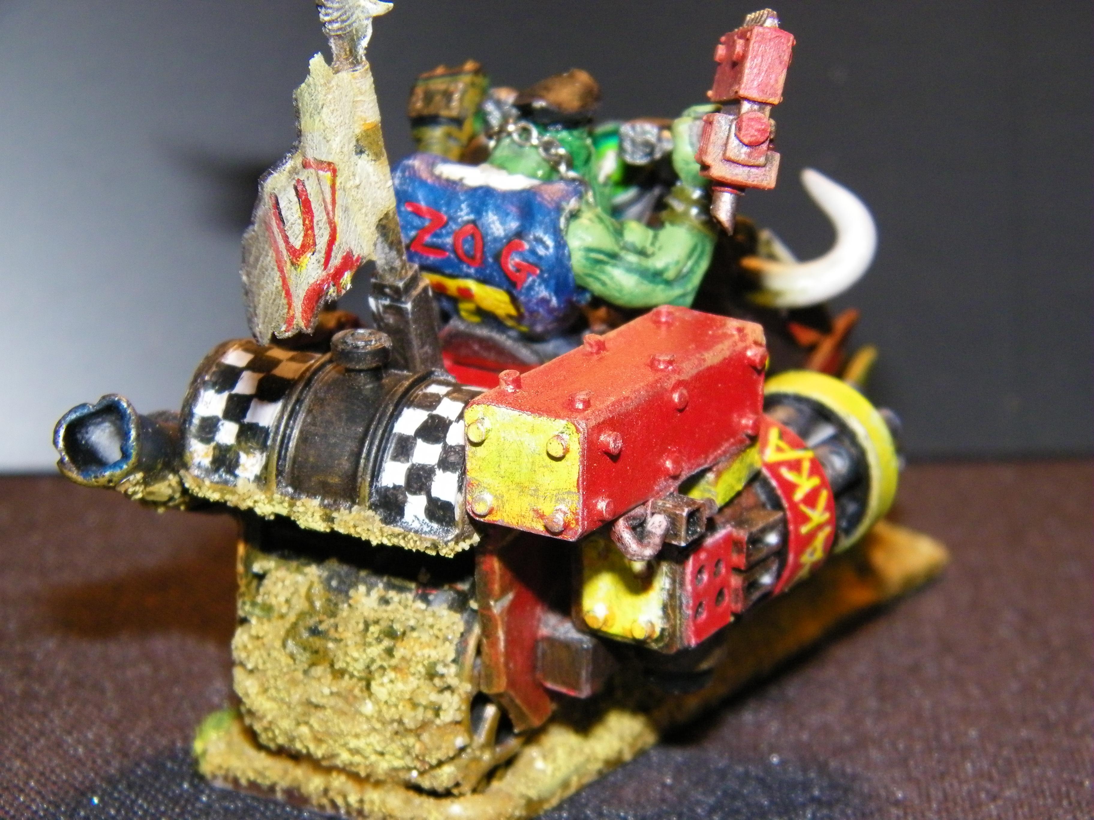 Orks, Not sure about dirty wheels