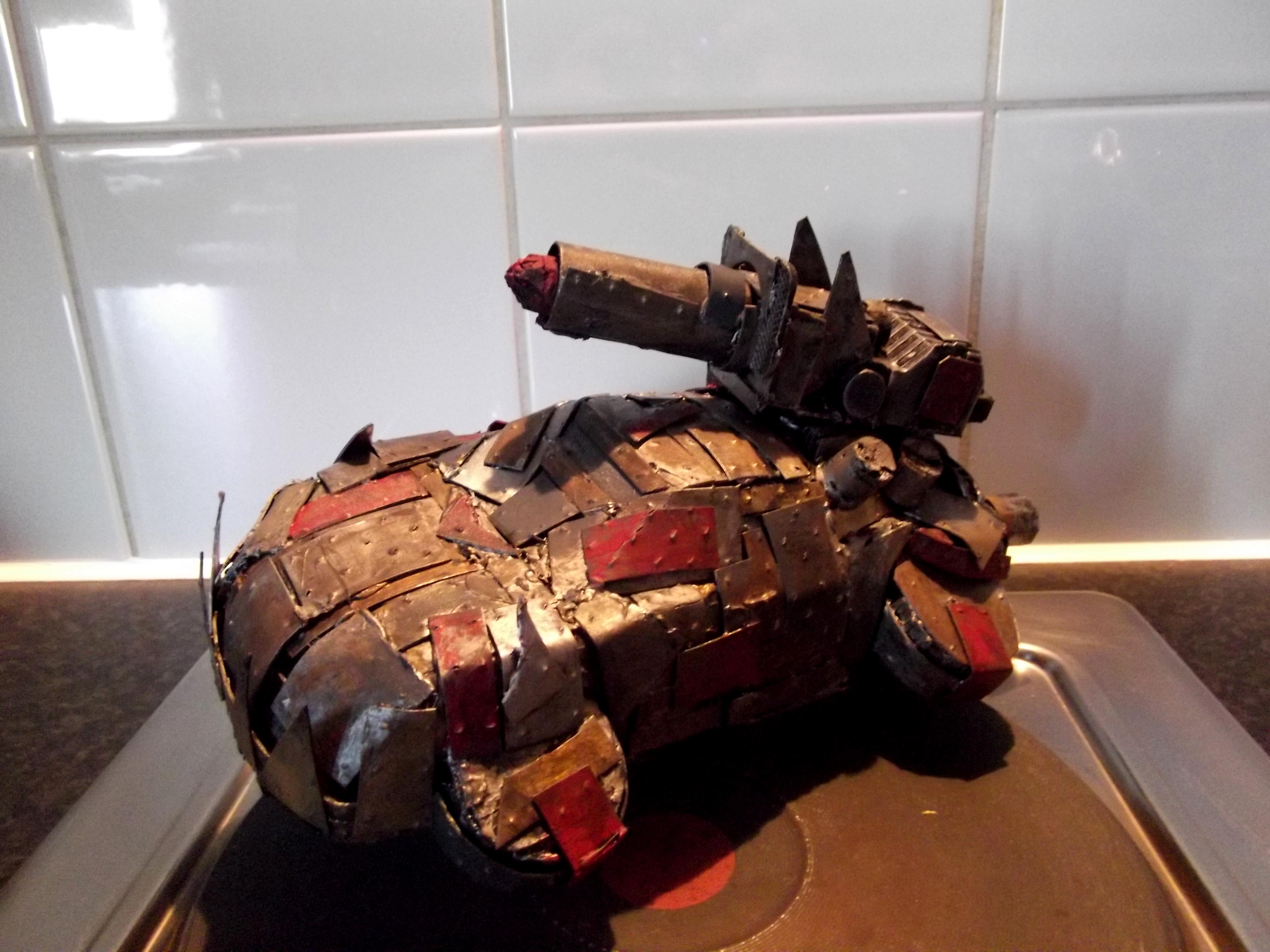 Boomgun, Conversion, Hover, Looted Wagon, Orks, Scratch Build, Warhammer 40,000