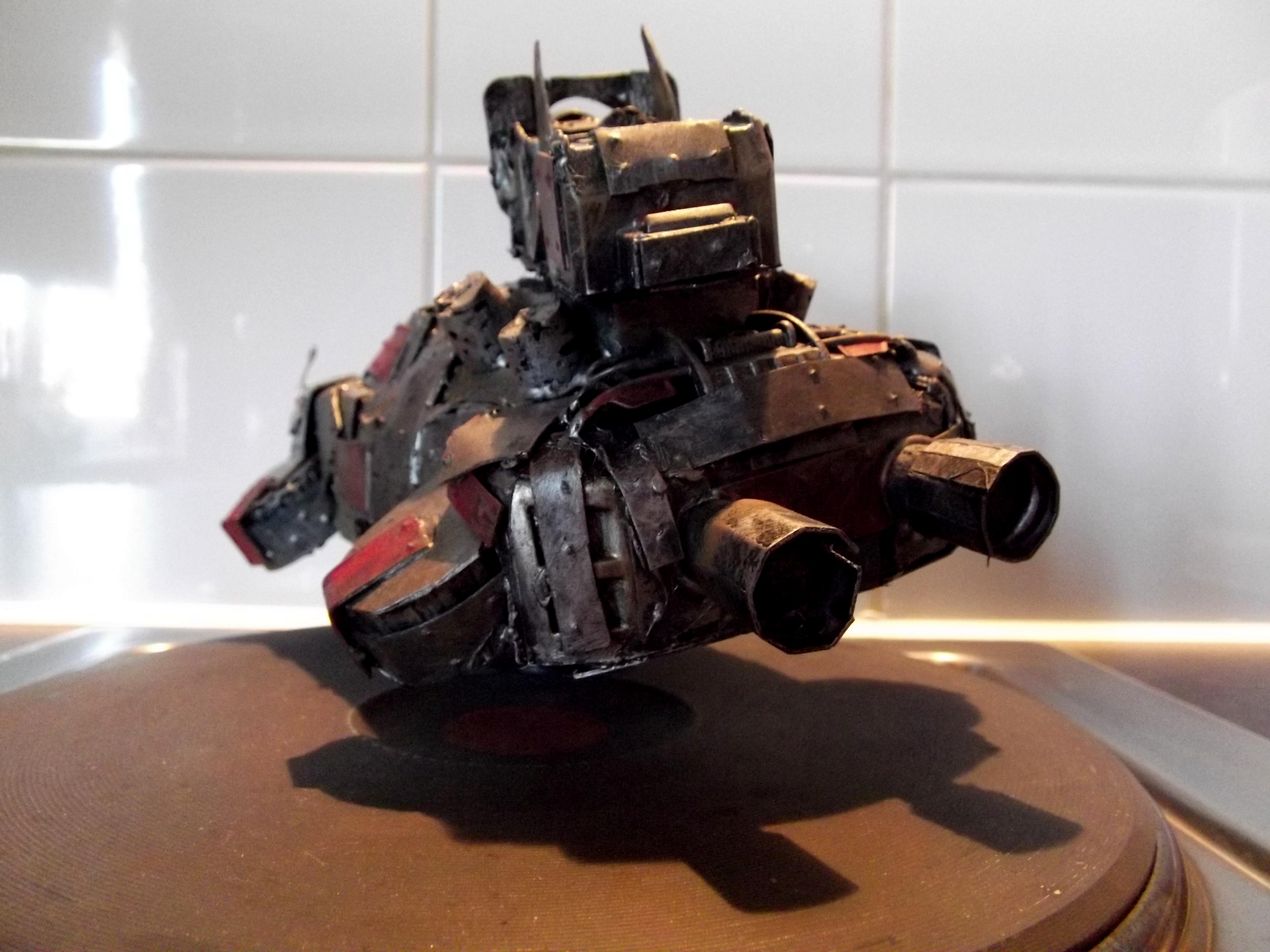 Boomgun, Conversion, Hover, Looted Wagon, Orks, Scratch Build, Warhammer 40,000