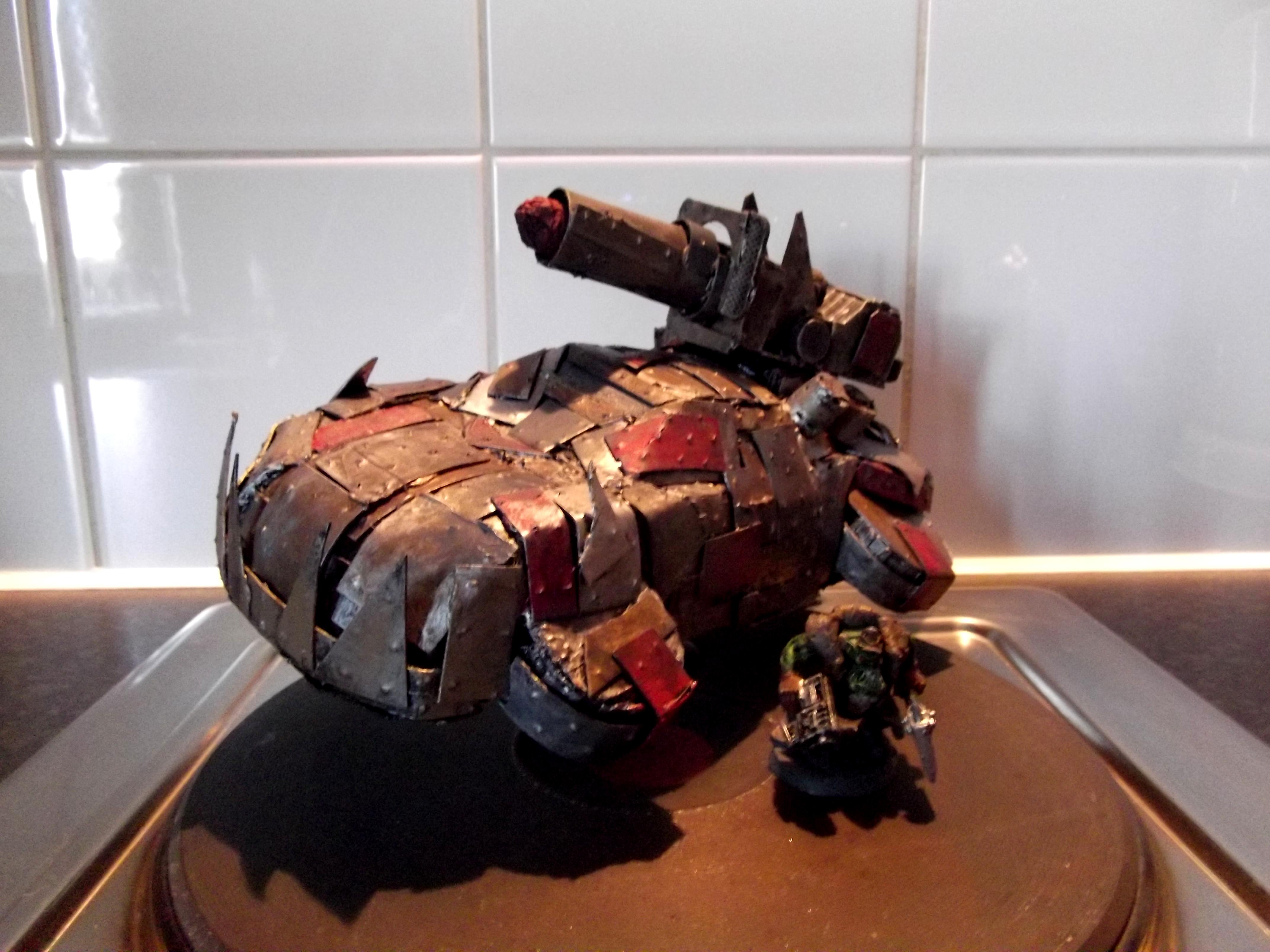 Boomgun, Conversion, Hover, Looted Wagon, Orks, Scratch Build, Warhammer 40,000