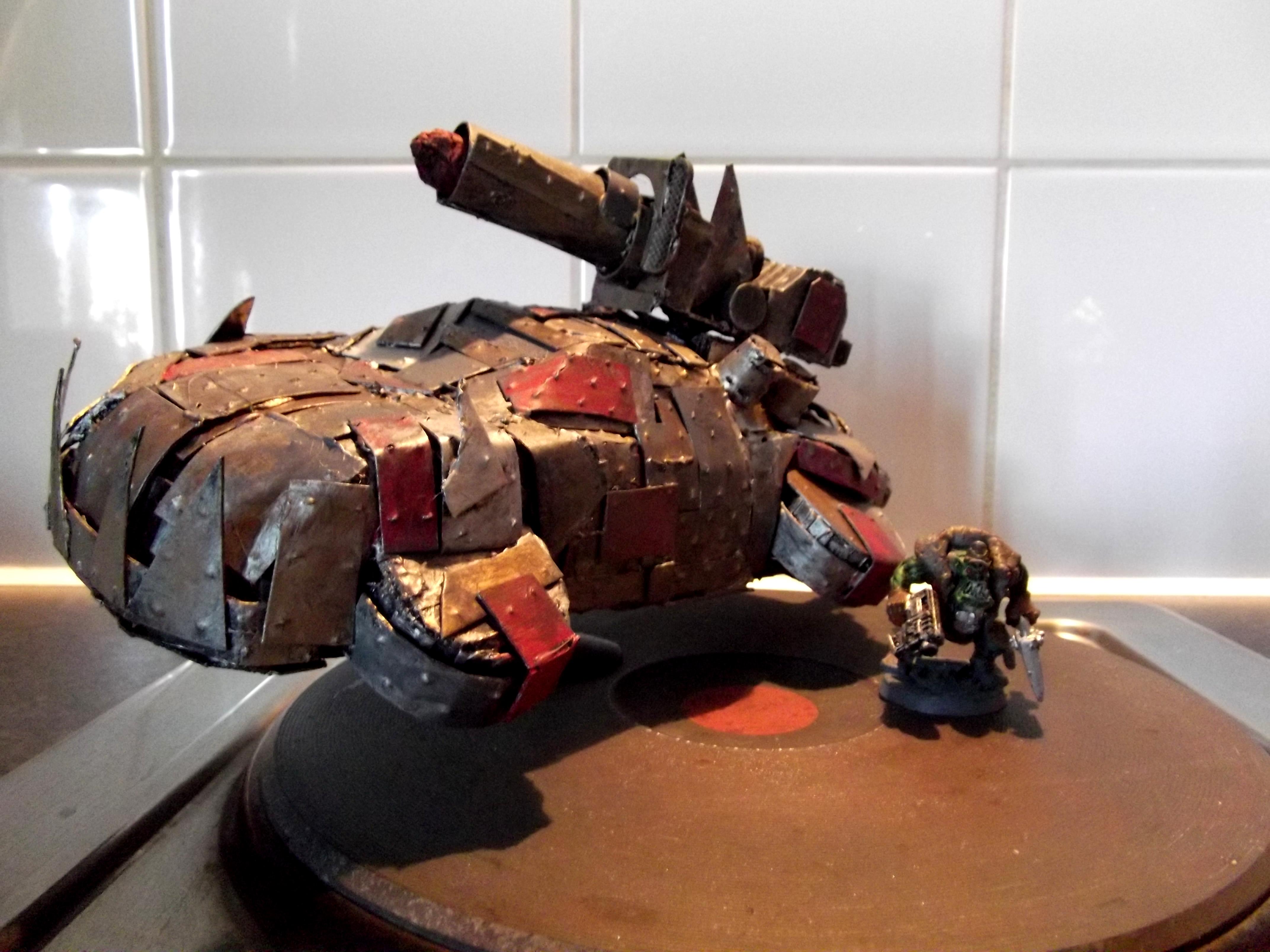 Boomgun, Conversion, Hover, Looted Wagon, Orks, Scratch Build, Warhammer 40,000