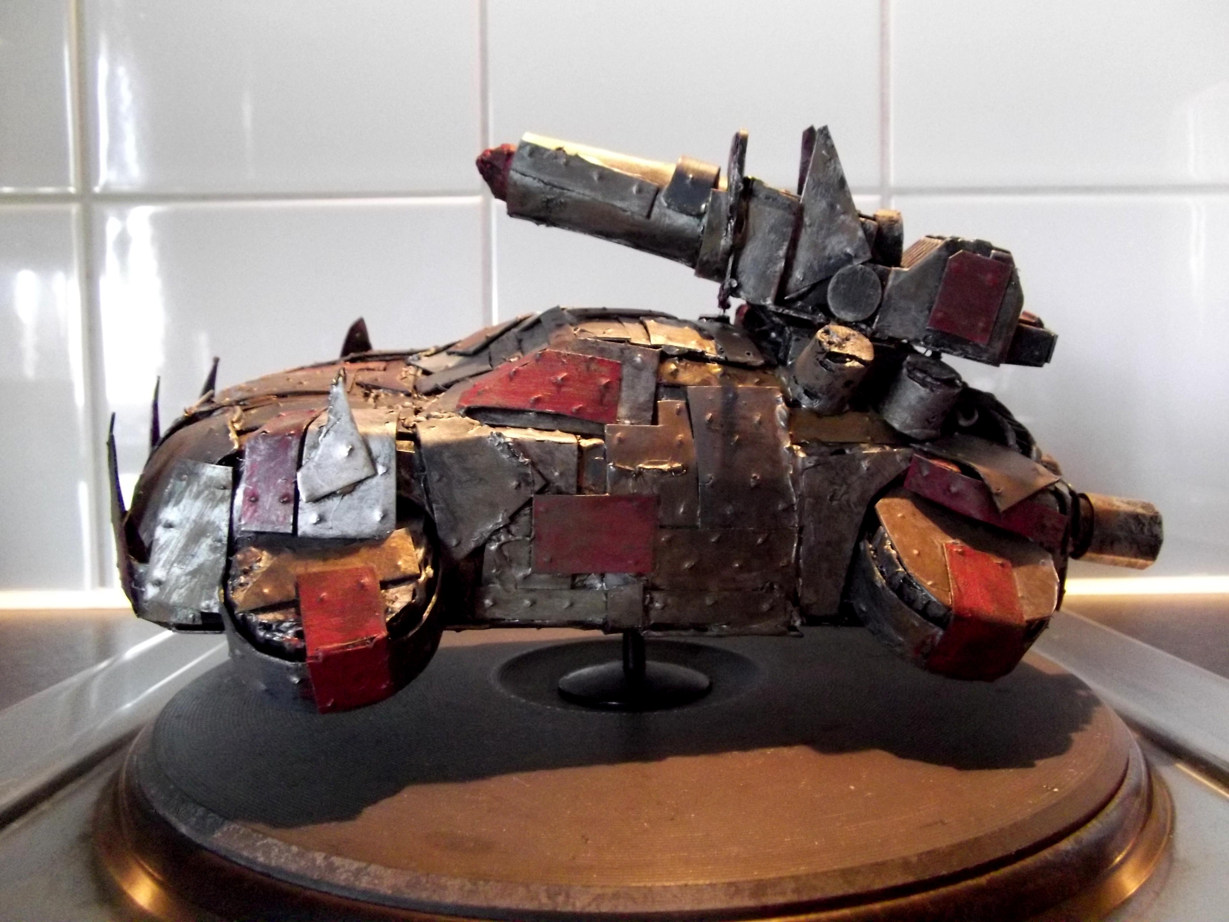 Boomgun, Conversion, Hover, Looted Wagon, Orks, Scratch Build, Warhammer 40,000