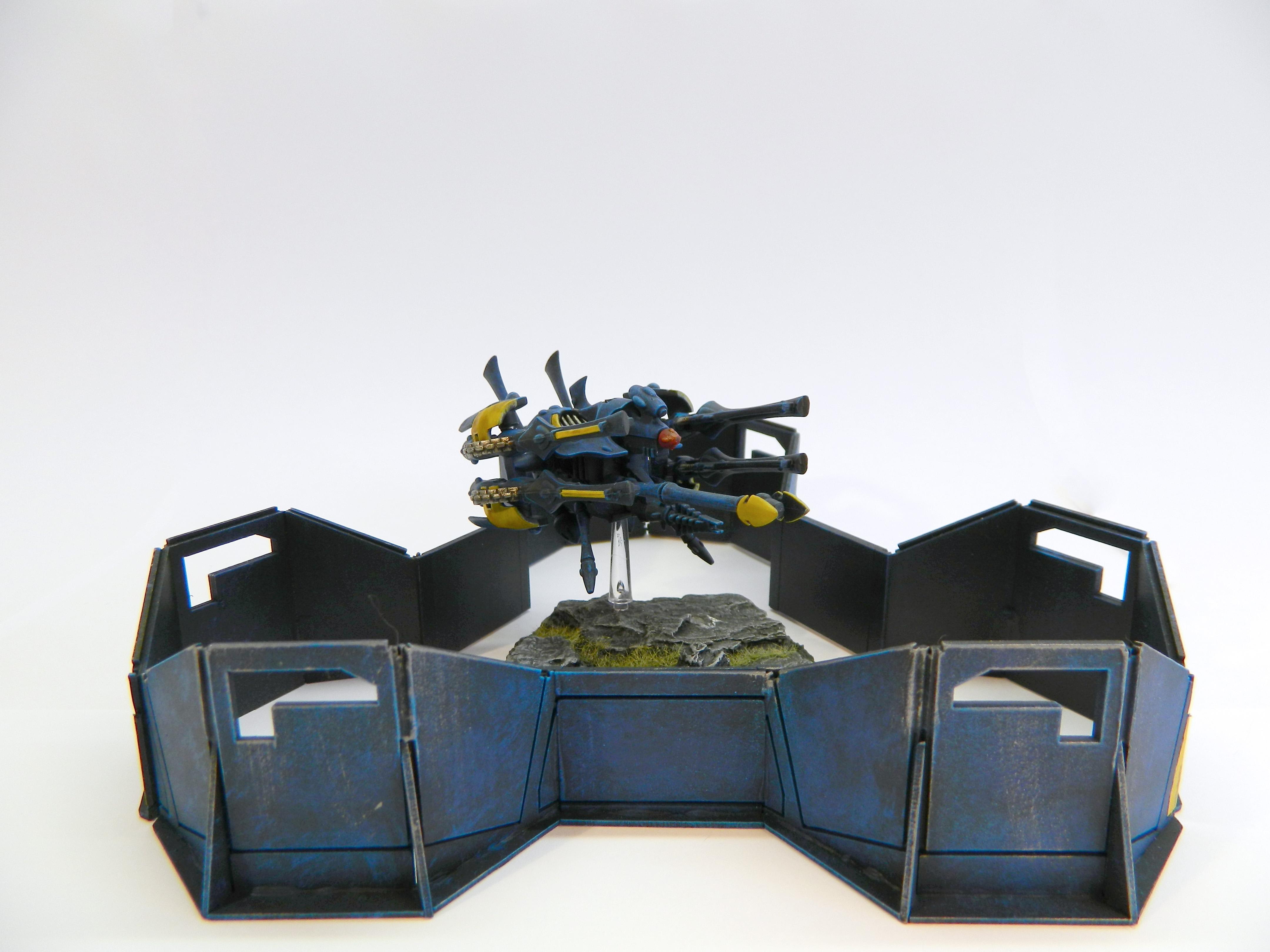Aegis Defence Line, Eldar, Quad Cannon, Scratch Build, War Walker, Warhammer 40,000