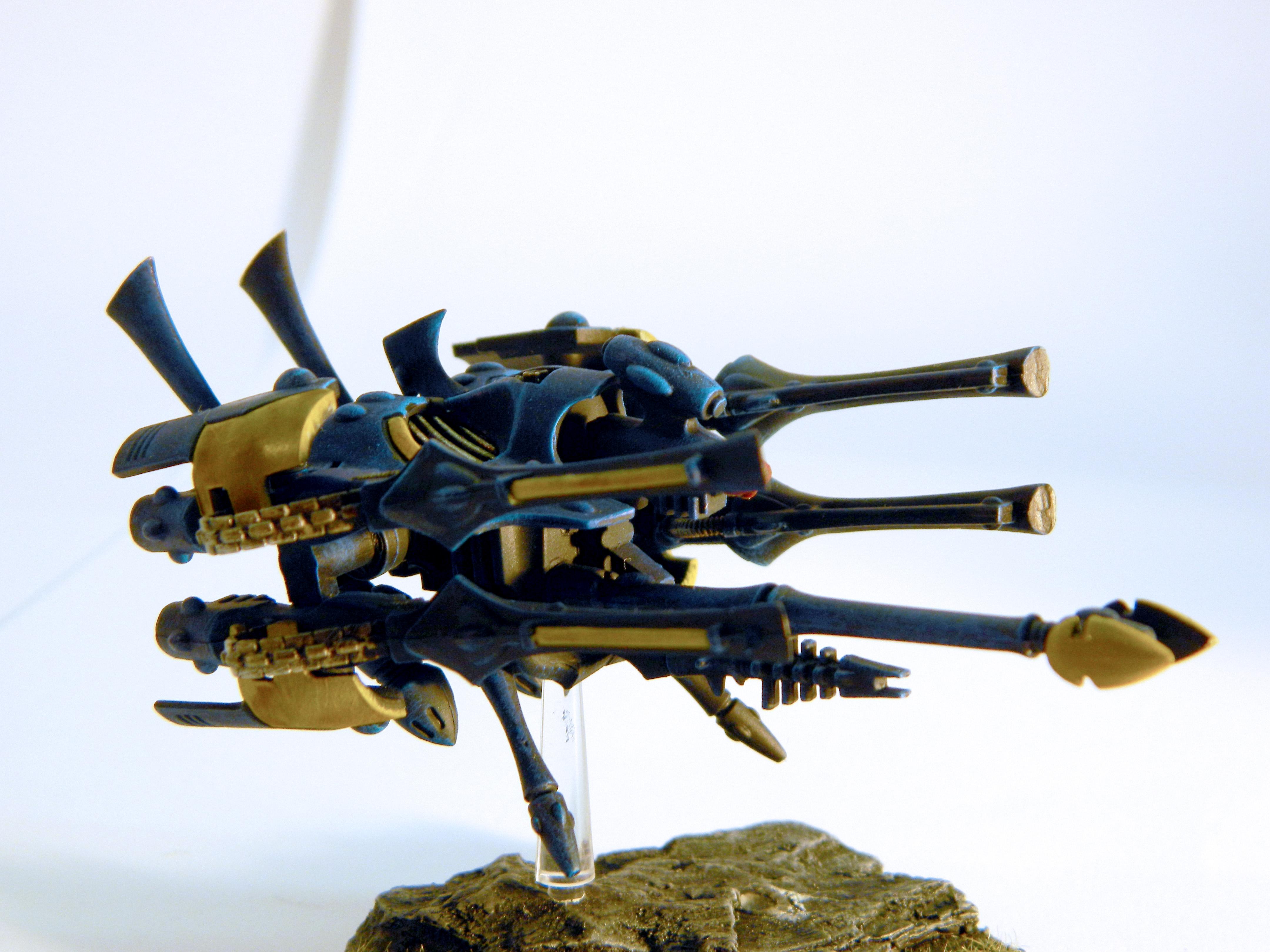 Aegis Defence Line, Eldar, Quad Cannon, Scratch Build, War Walker, Warhammer 40,000
