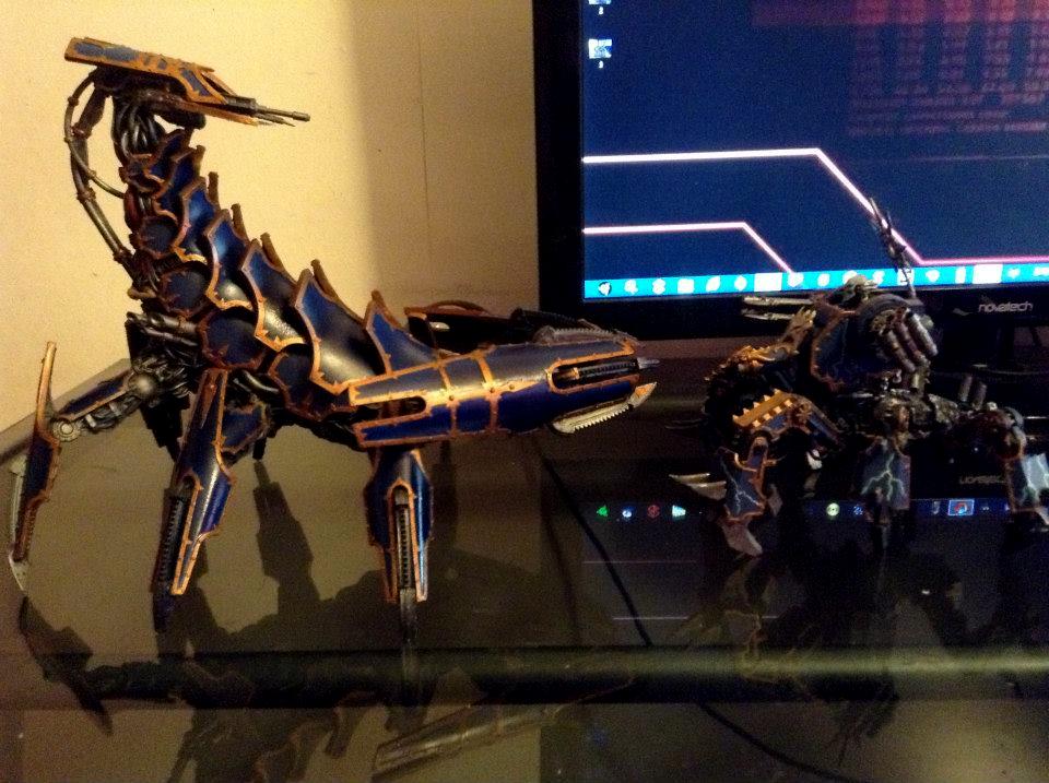 Night Lords Brass scorpion VS Defi