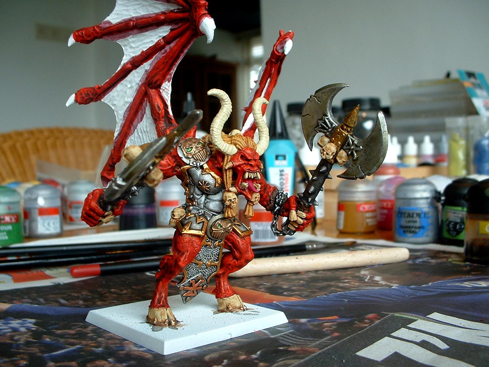 Axes, Bloodthirster, Daemons, Khorne