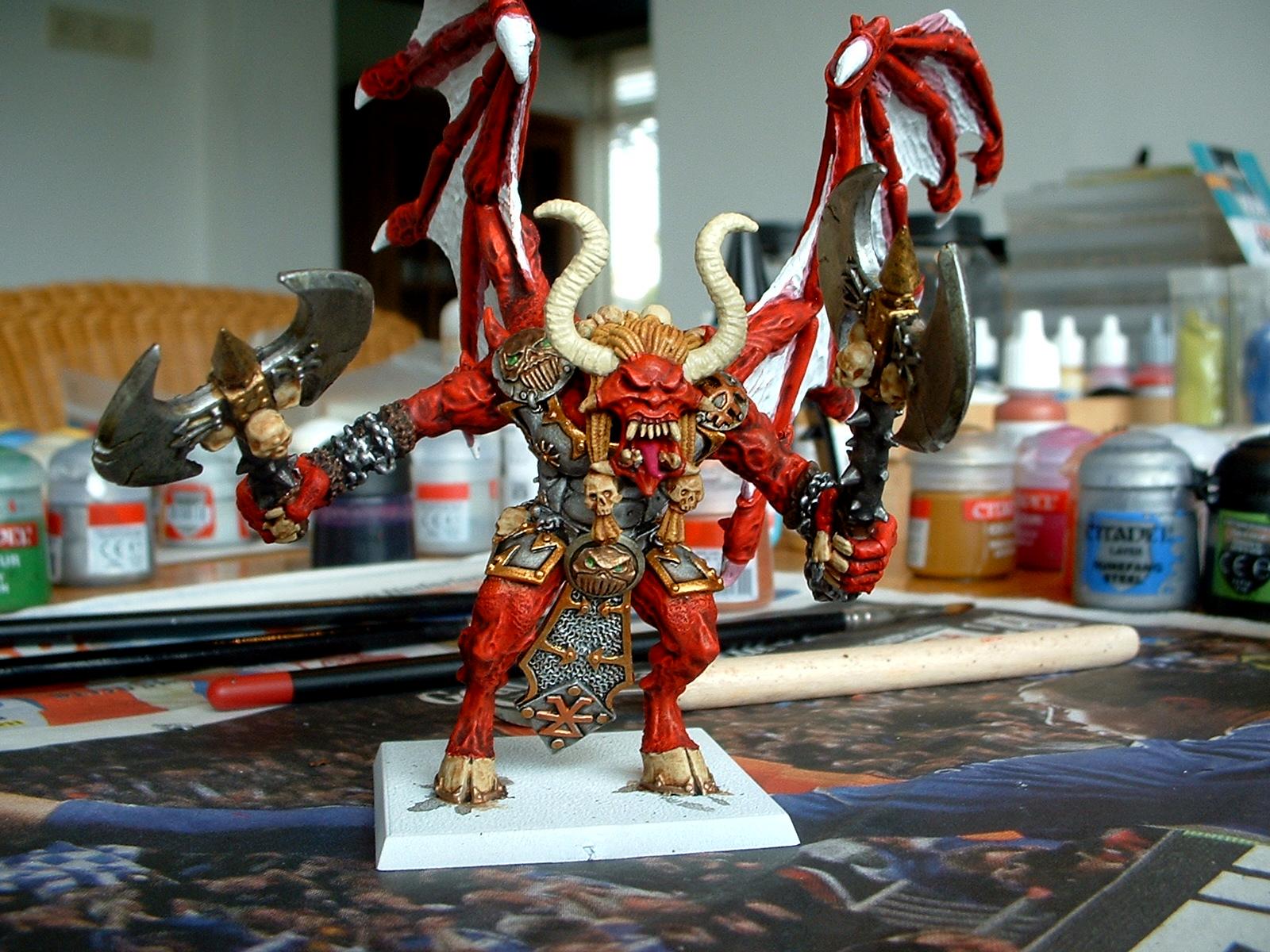 Axes, Bloodthirster, Daemons, Khorne