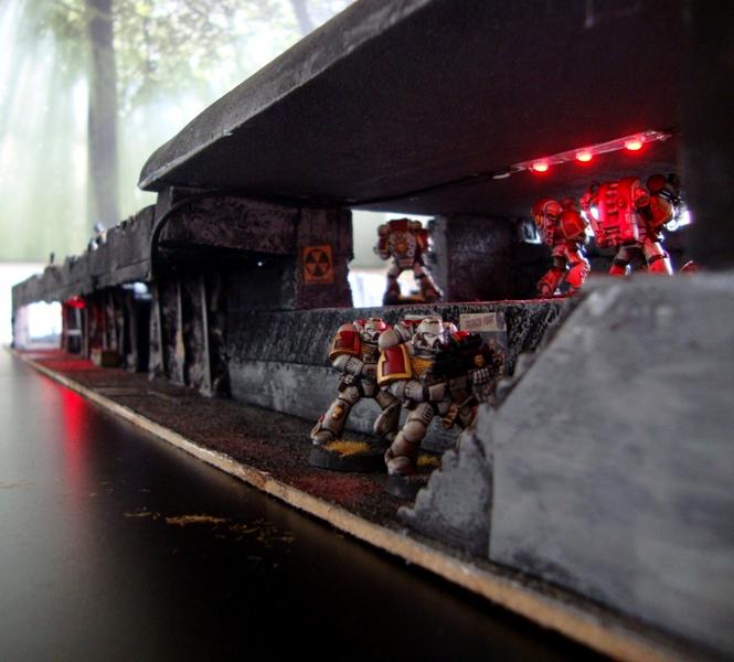 Trenches gaming board 40k