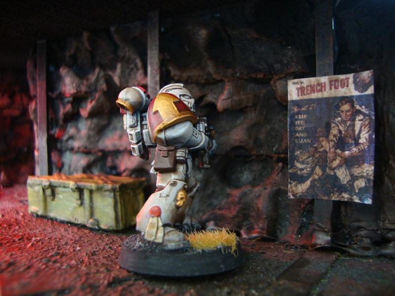 Trenches gaming board 40k