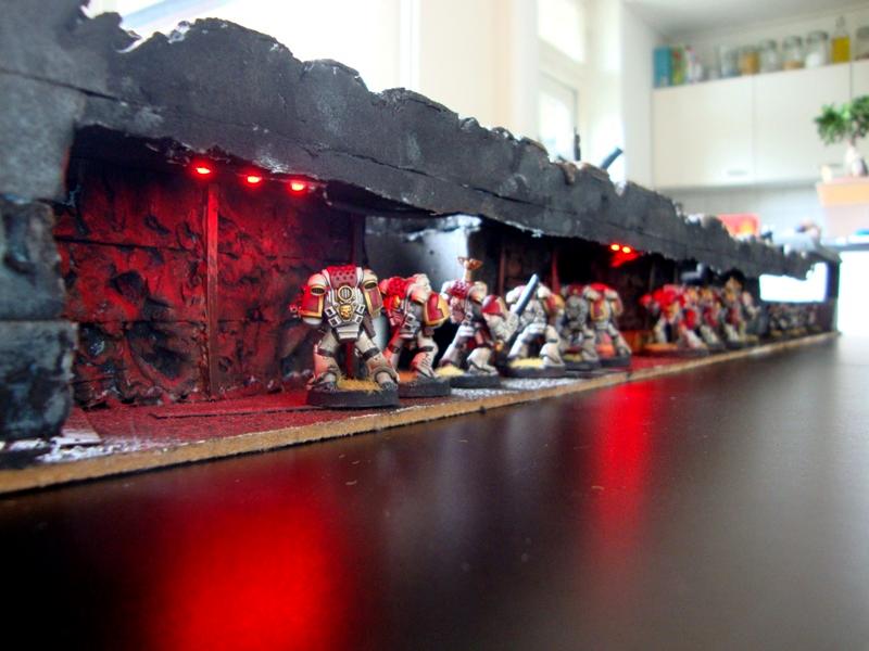 Trenches gaming board 40k