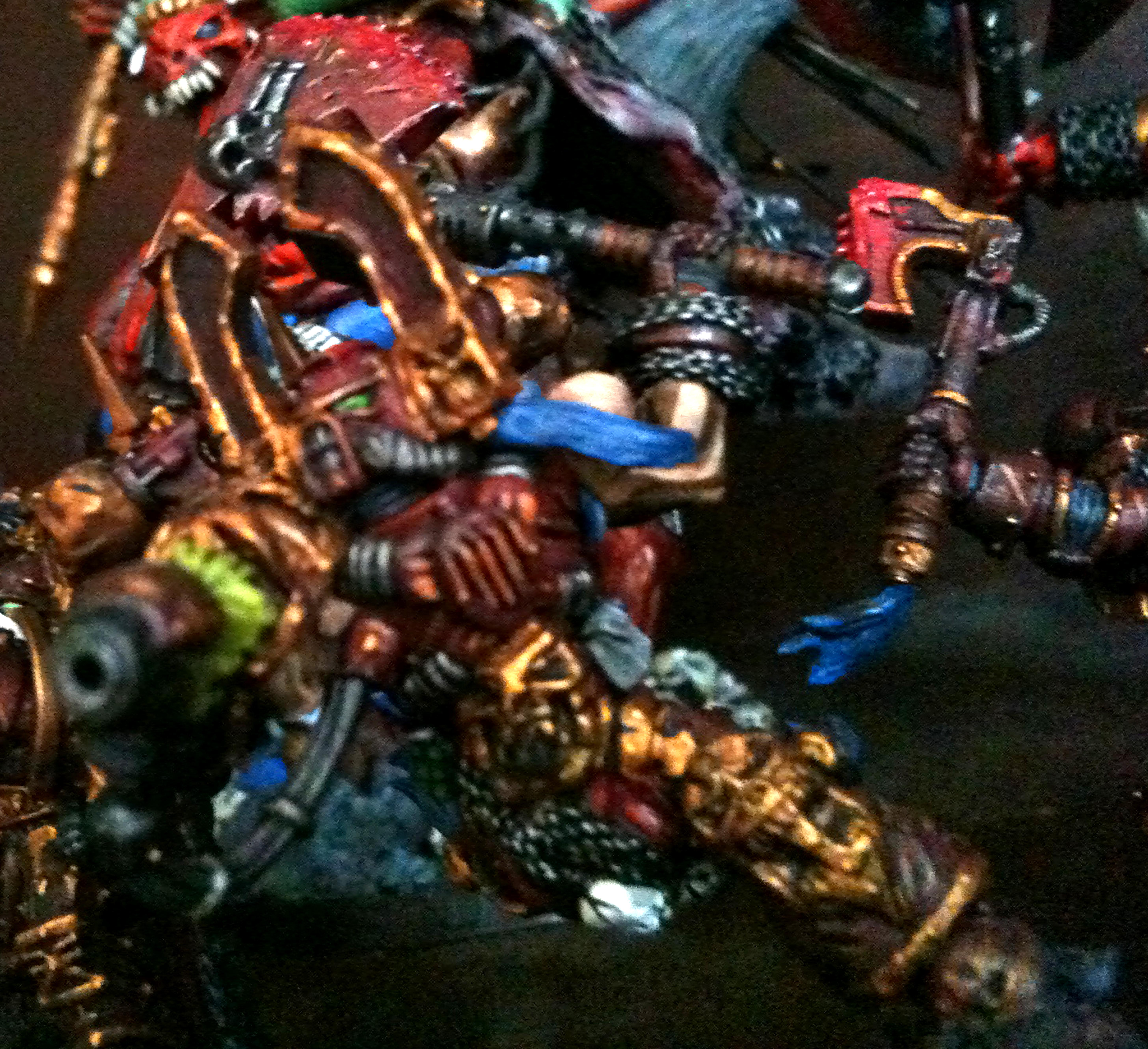 Chaos Space Marines, Custom, Kharn, Kharn The Betrayer, Khorne, Power Armor, Scratch Build