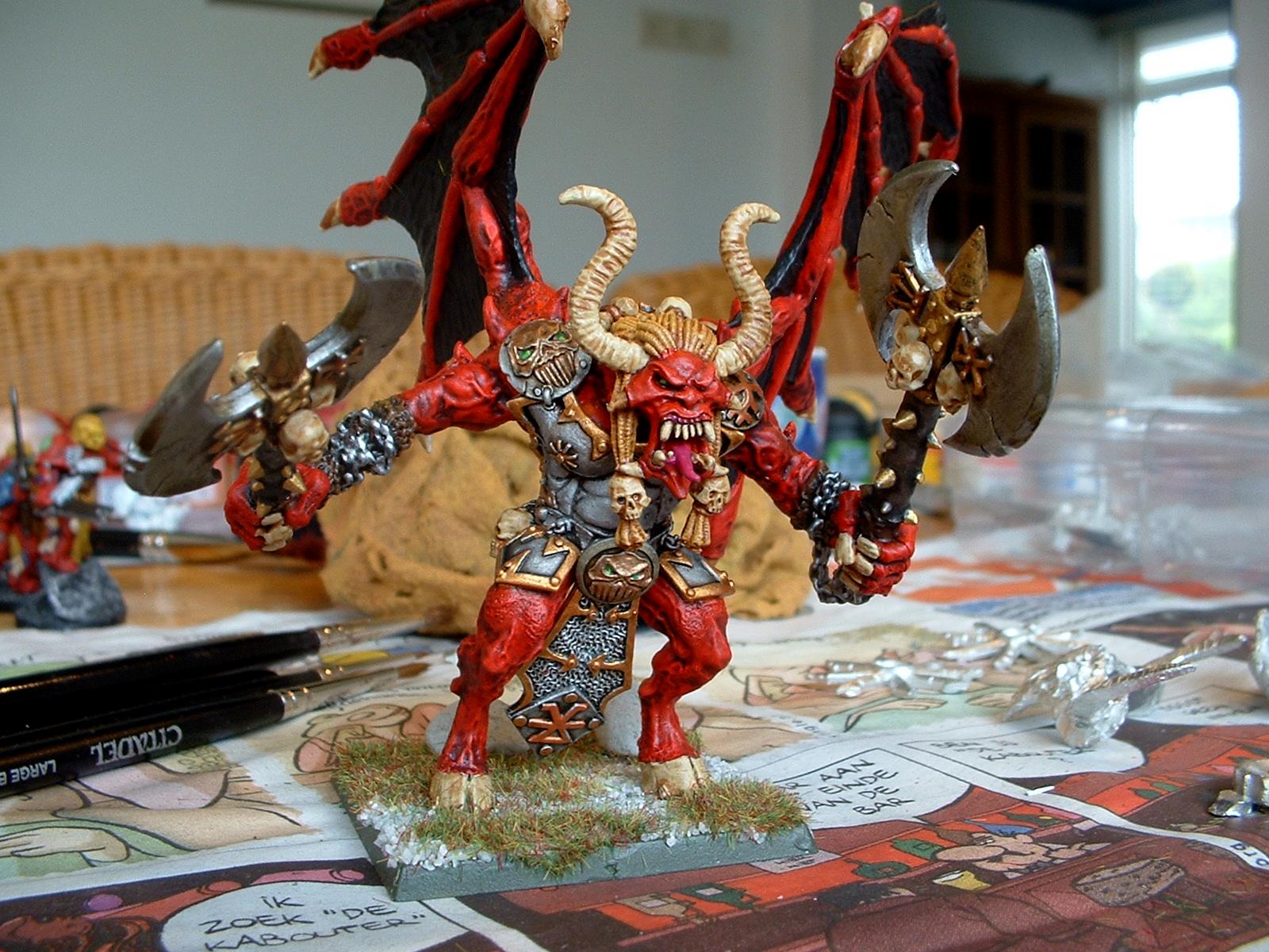 Axes, Bloodthirster, Daemons, Khorne