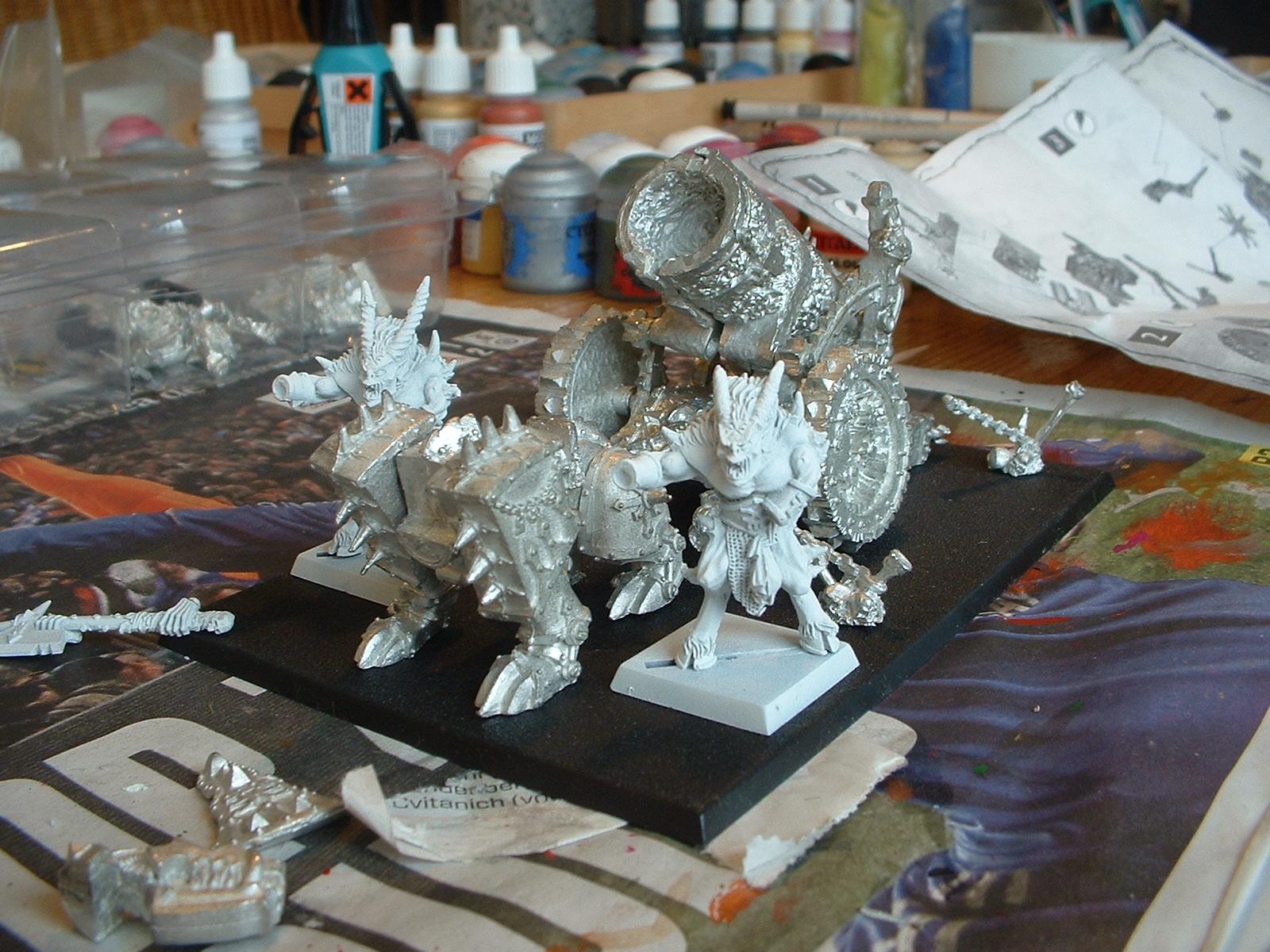 Crew, Daemons, Hellcannon, Khorne, Skullcannon, Vehicle