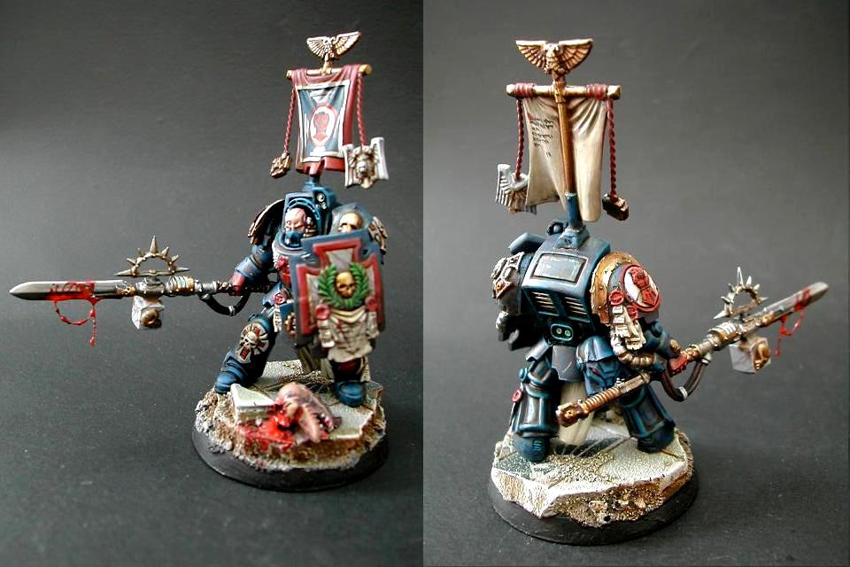 Crimson Fist, Crimson Fists, Space Marines, Terminator Armor