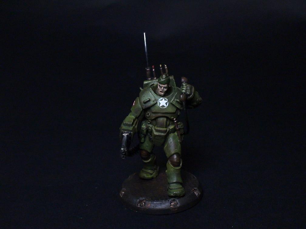 America, Dust Tactics, Power Armor, Us