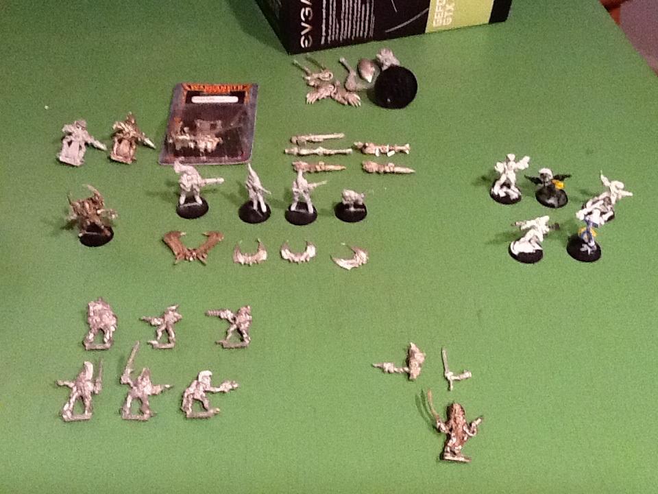 Unpainted eldar