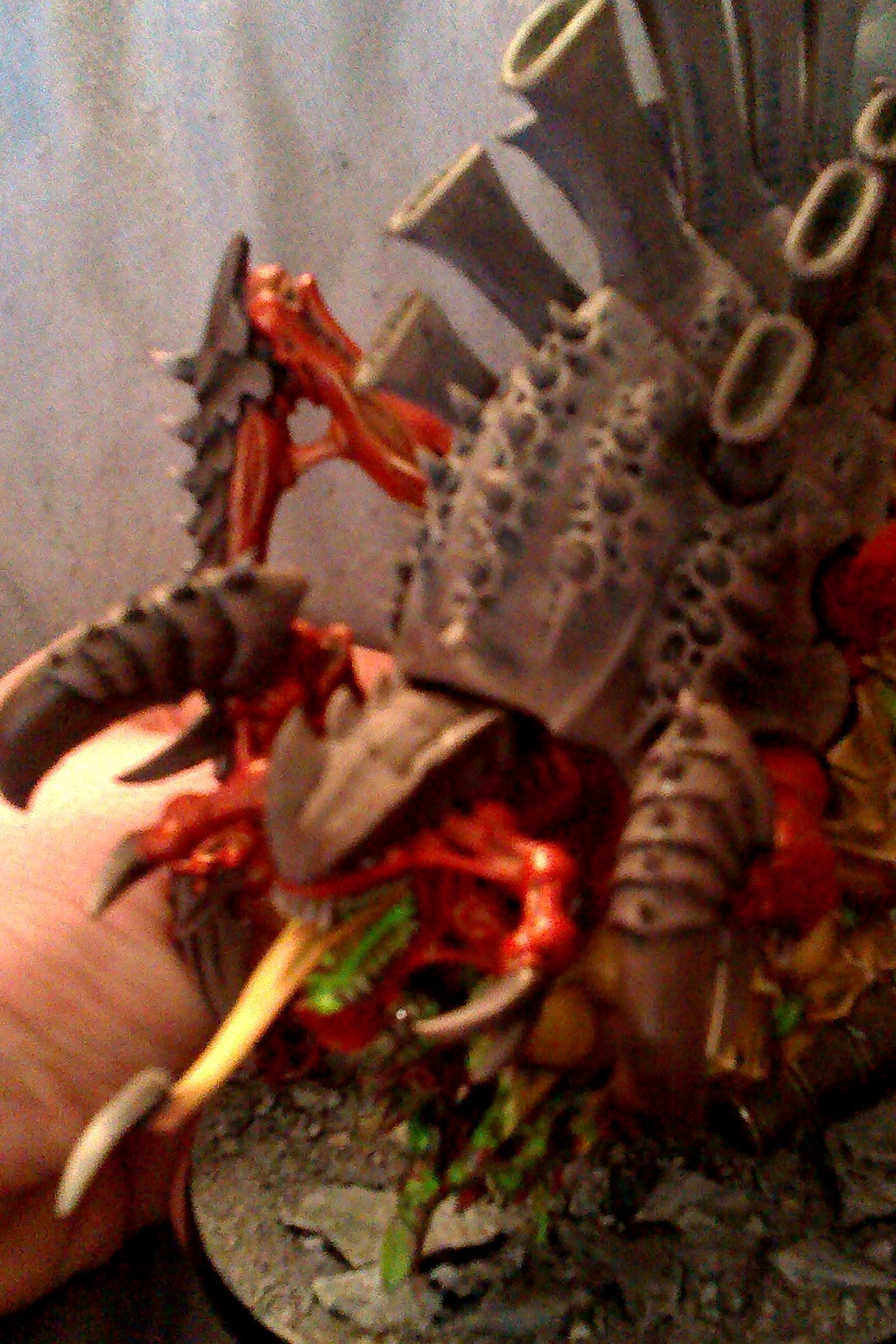 Alien, Barrels, Base, Swarm, Tervigon, Tervigon 40k Tyranid Tyranids Barrels Swarm Bases Base Alien, Tyranids, Warhammer 40,000