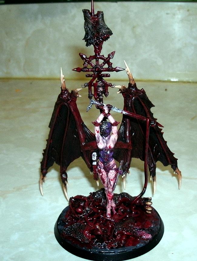 Chaos, Chaos Space Marines, Conversion, Daemon Prince, Khorne, Princess