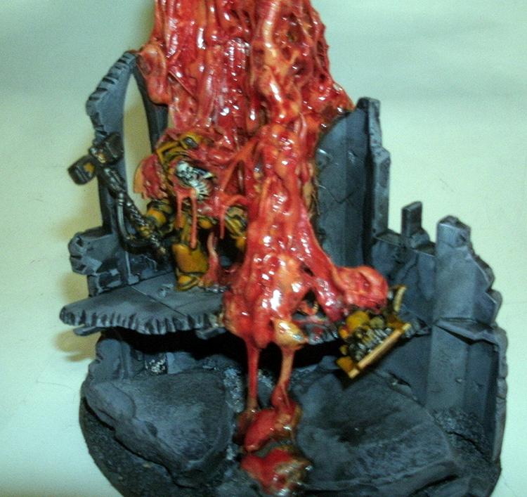 Chaos Space Marines, Conversion, Heldrake, Nurgle