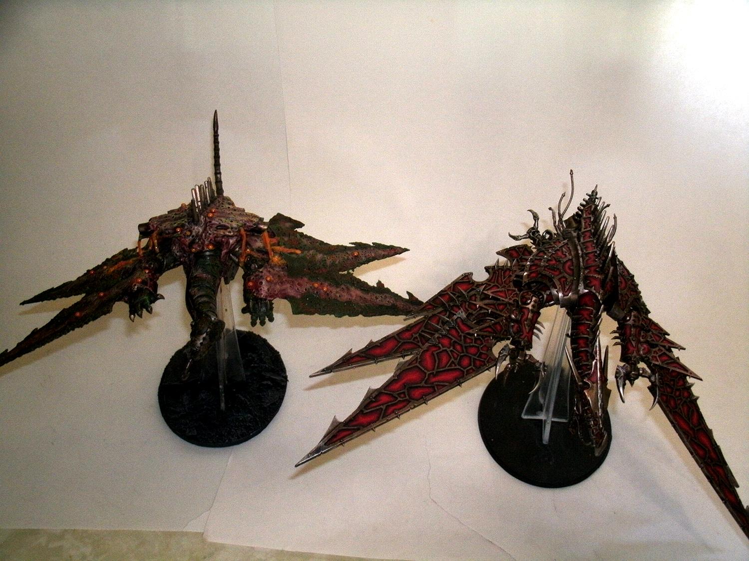 Chaos Space Marines, Conversion, Heldrake, Nurgle