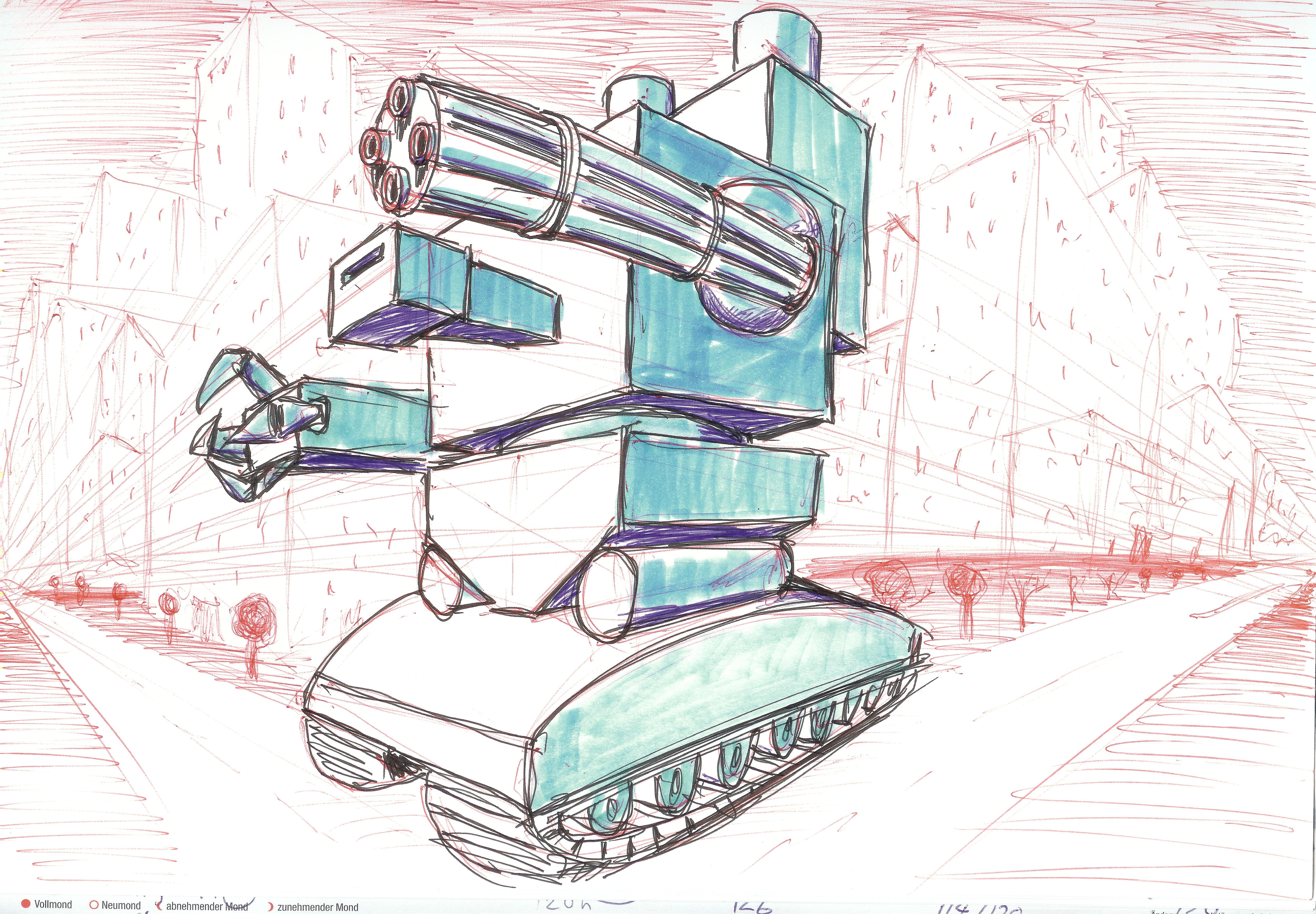 Artwork, Battlesuit, Drawing, Hazard, Machine, Old, School, Skull, Style, T&aacute;un, Tau