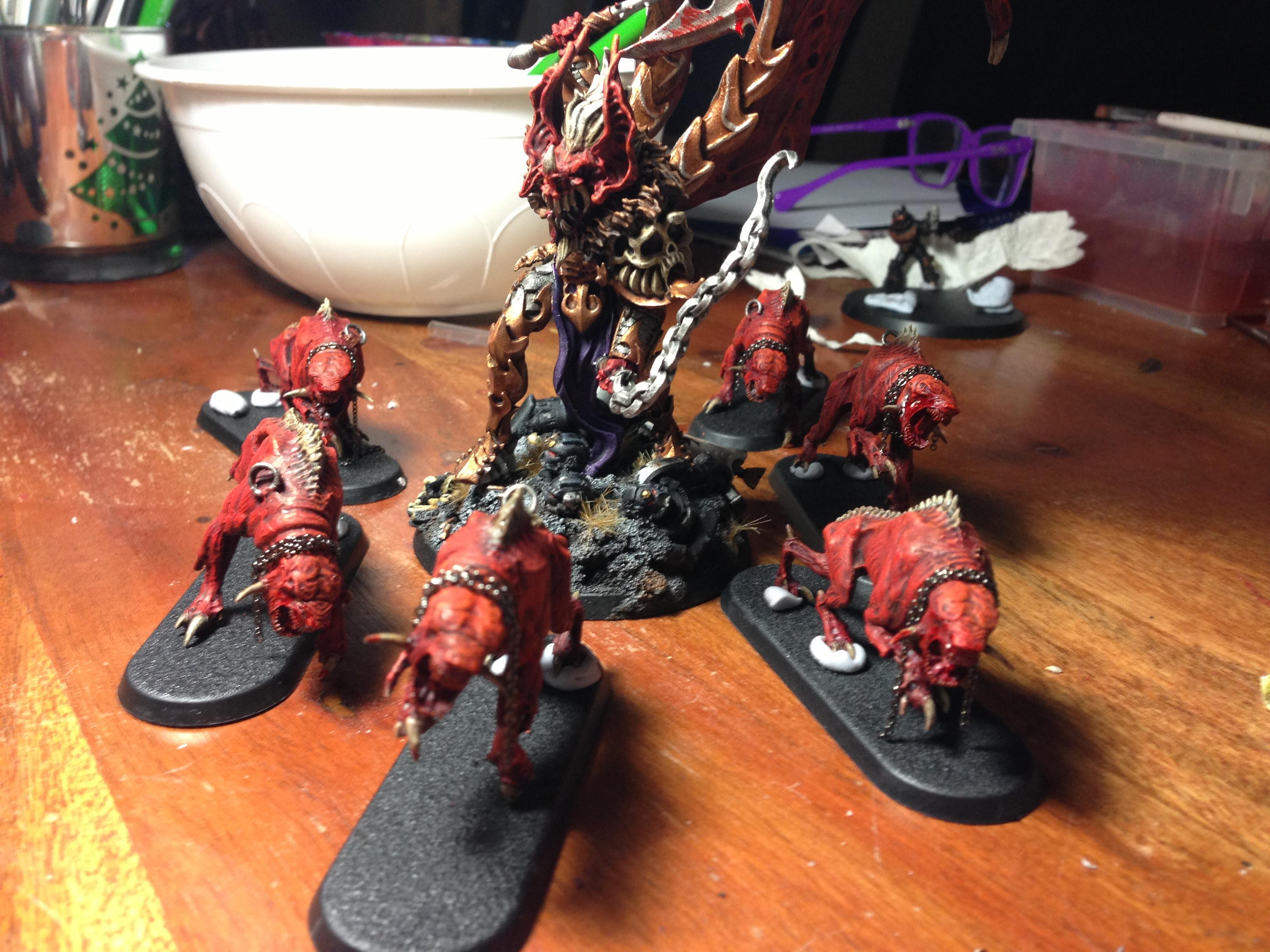Bloodthirster and his doggies!!