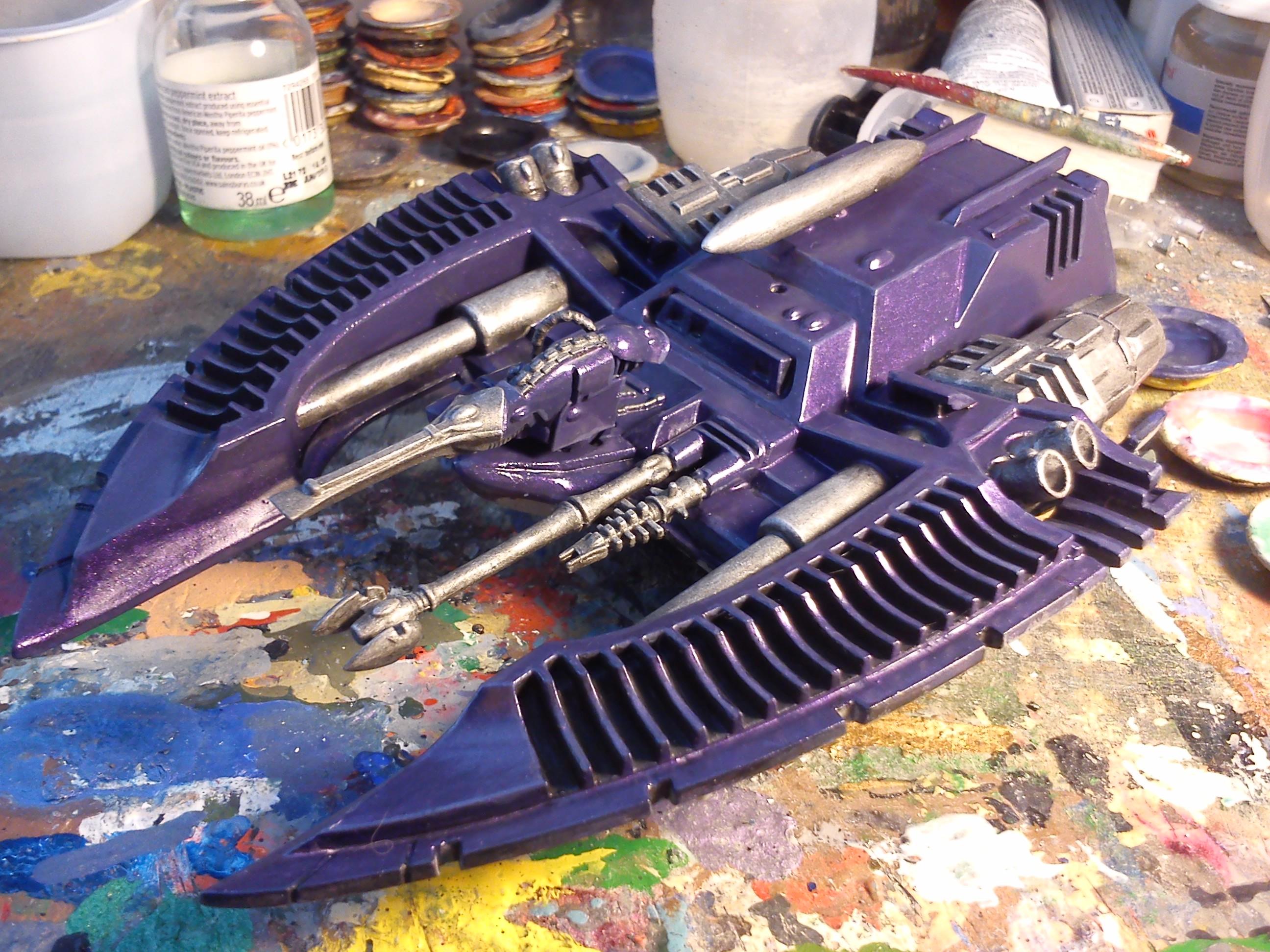 Eldar, Interference Paint, Underside, Warhammer 40,000, Waveserpent