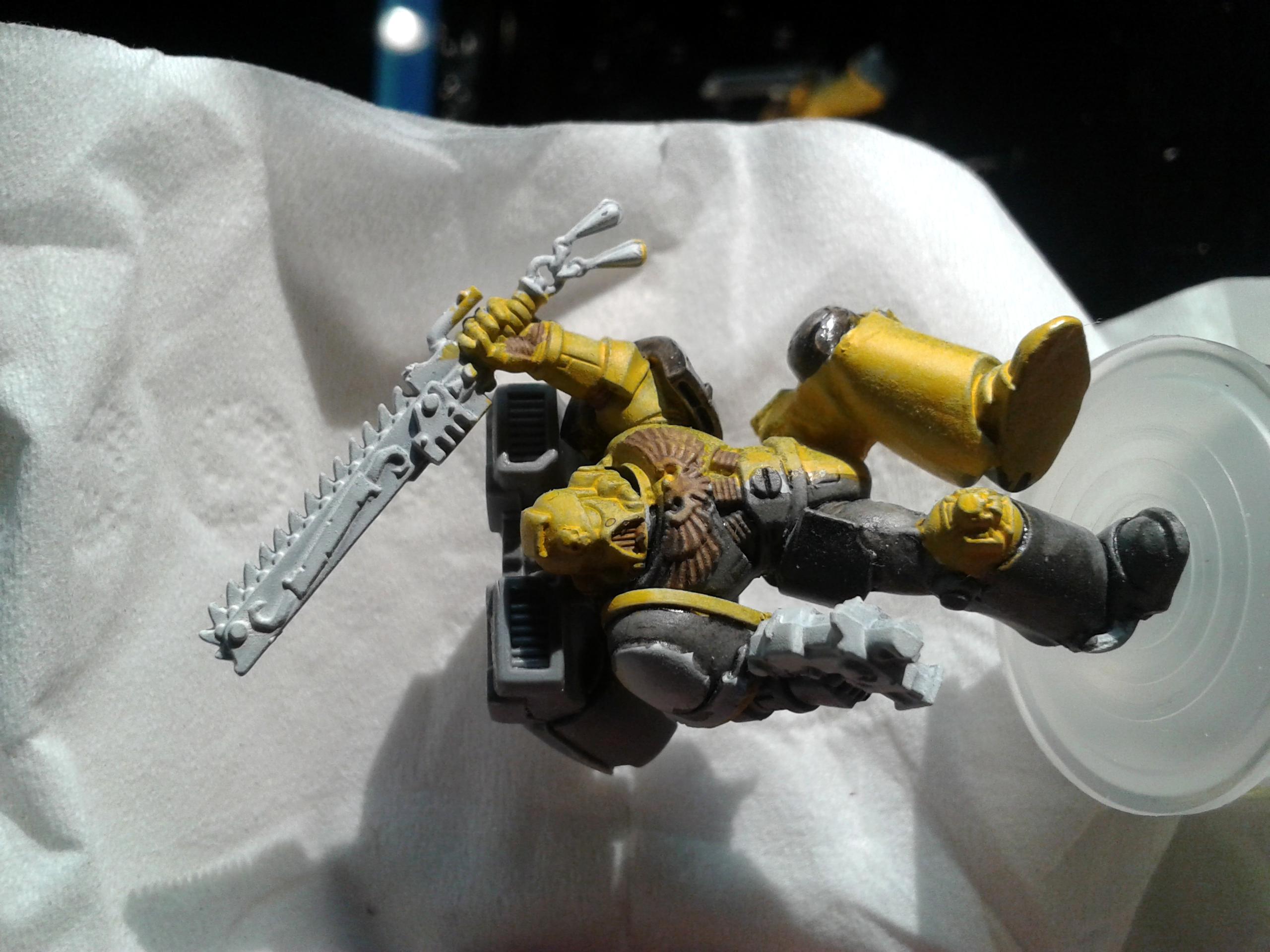 Space Marines, Warp Dragon, Work In Progress