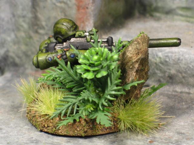 Infinity, Snipers, After I assemble the ferns I will paint and highlight  to the desired color I want . 