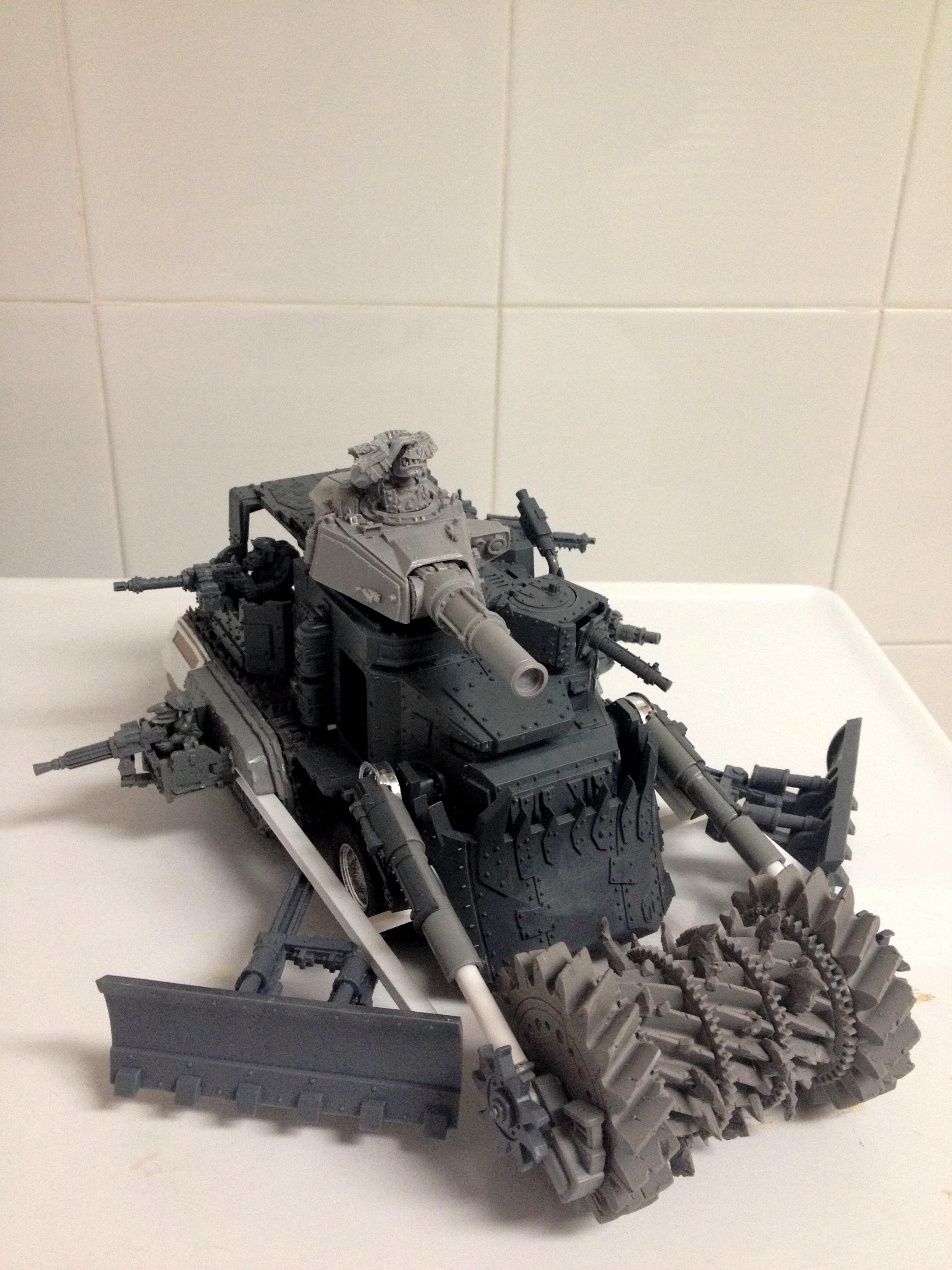 Battle Fortress, Battlewagon, Custom, Orks, Super-heavy
