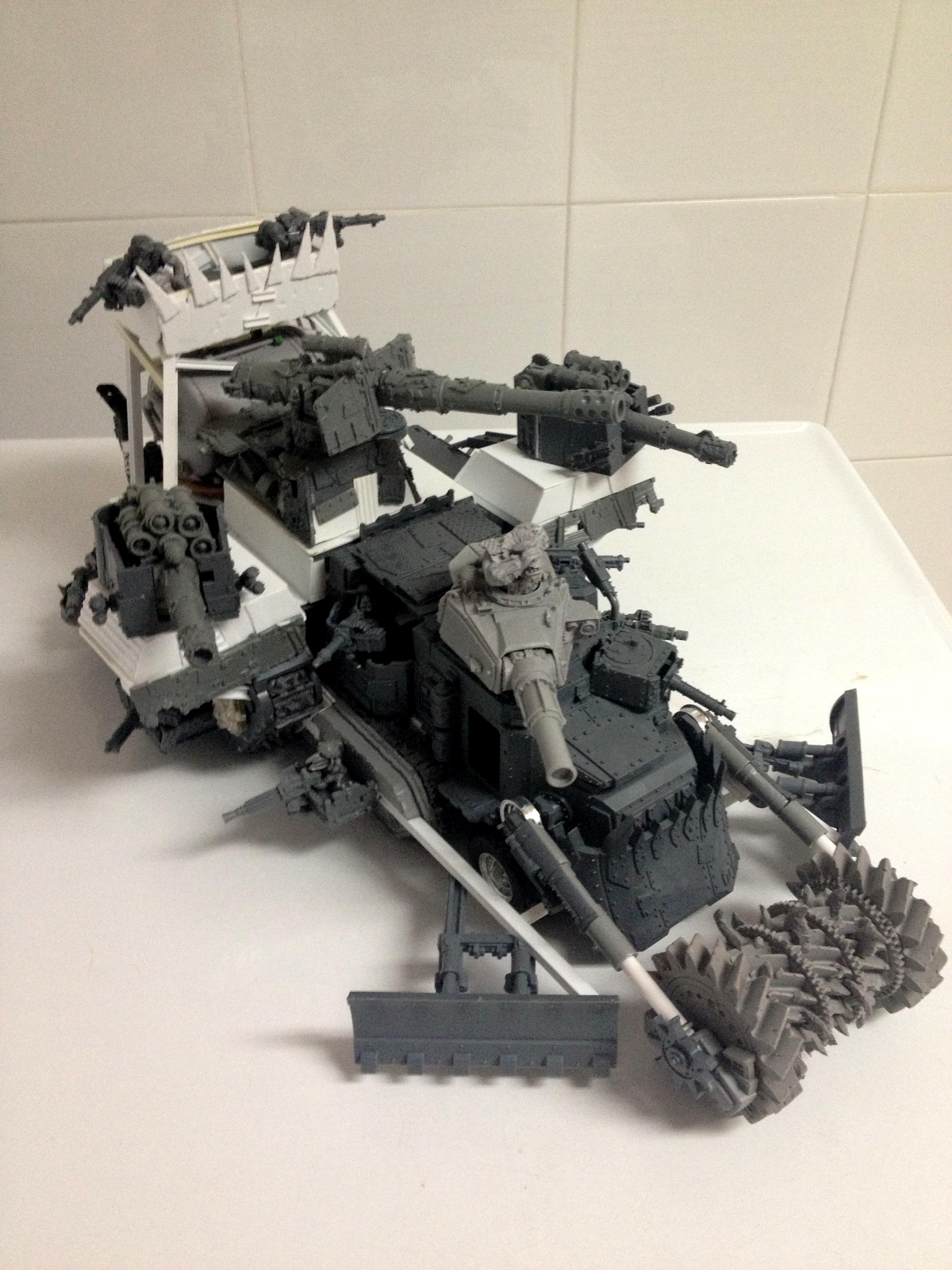 Battle Fortress, Battlewagon, Custom, Orks, Super-heavy