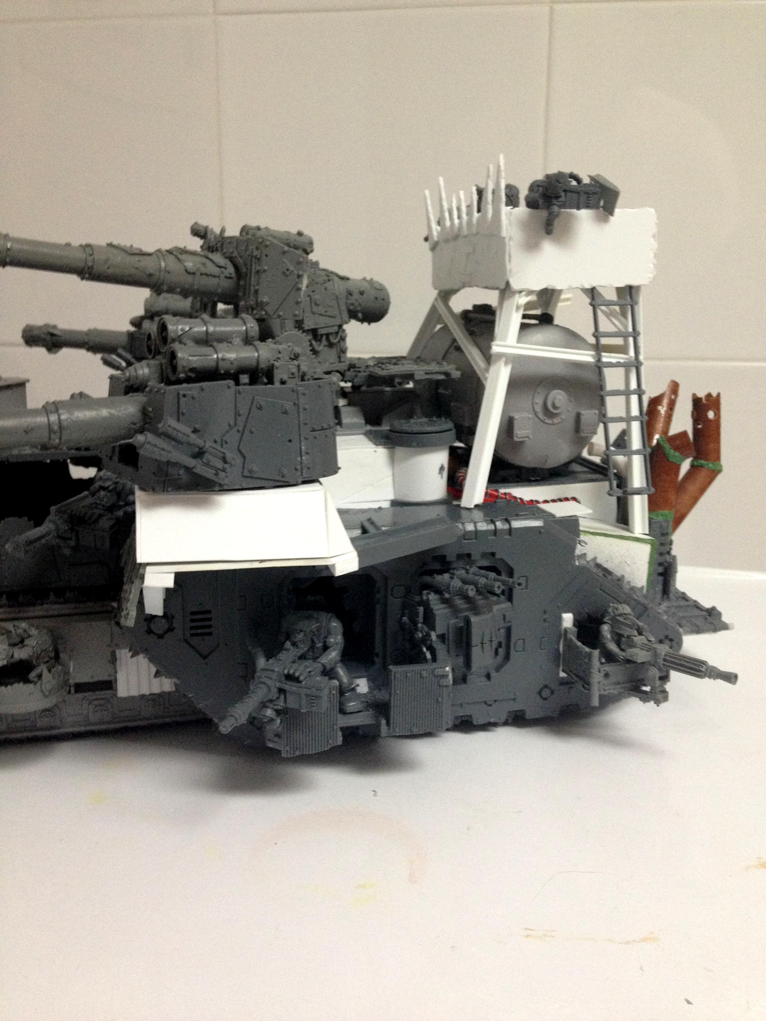 Battle Fortress, Battlewagon, Custom, Orks, Super-heavy