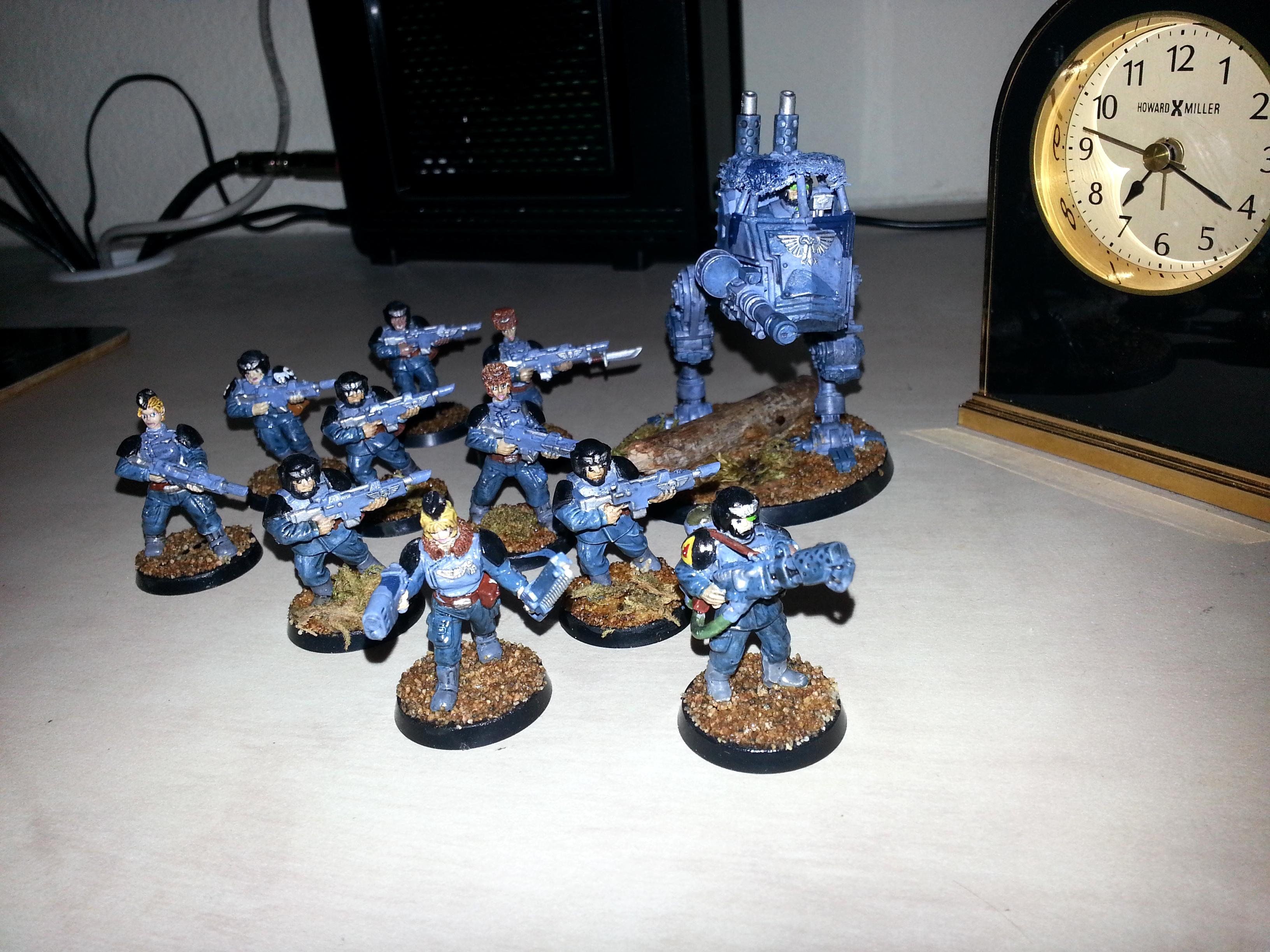 Conversion, Female, Guardsmen, Imperial Guard, Sentinel, Shadowforge