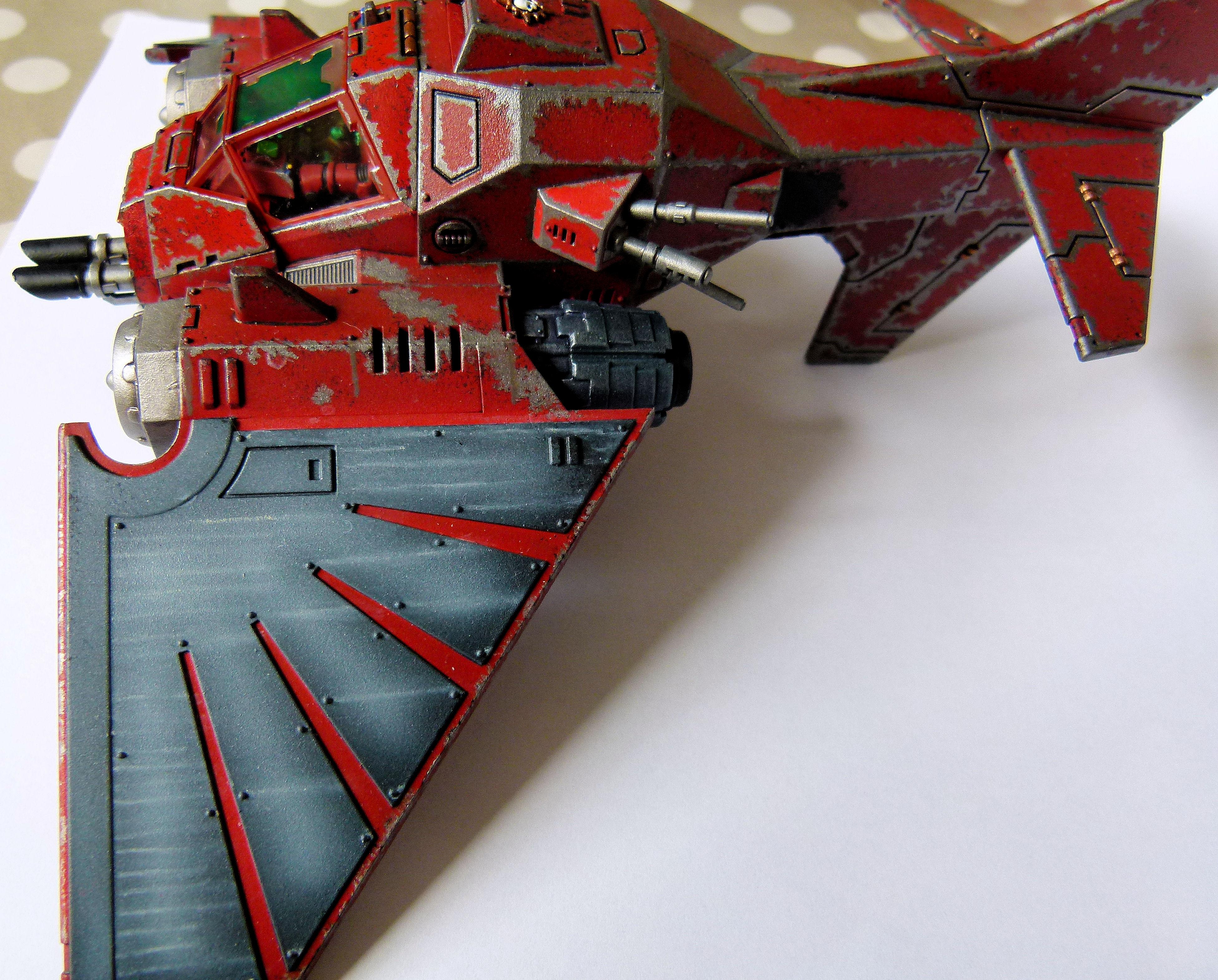 Flyer, Space Marines, Warhammer 40,000, Wing Detail