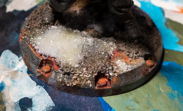 Base, Snow Effects, Crushed glass snow
