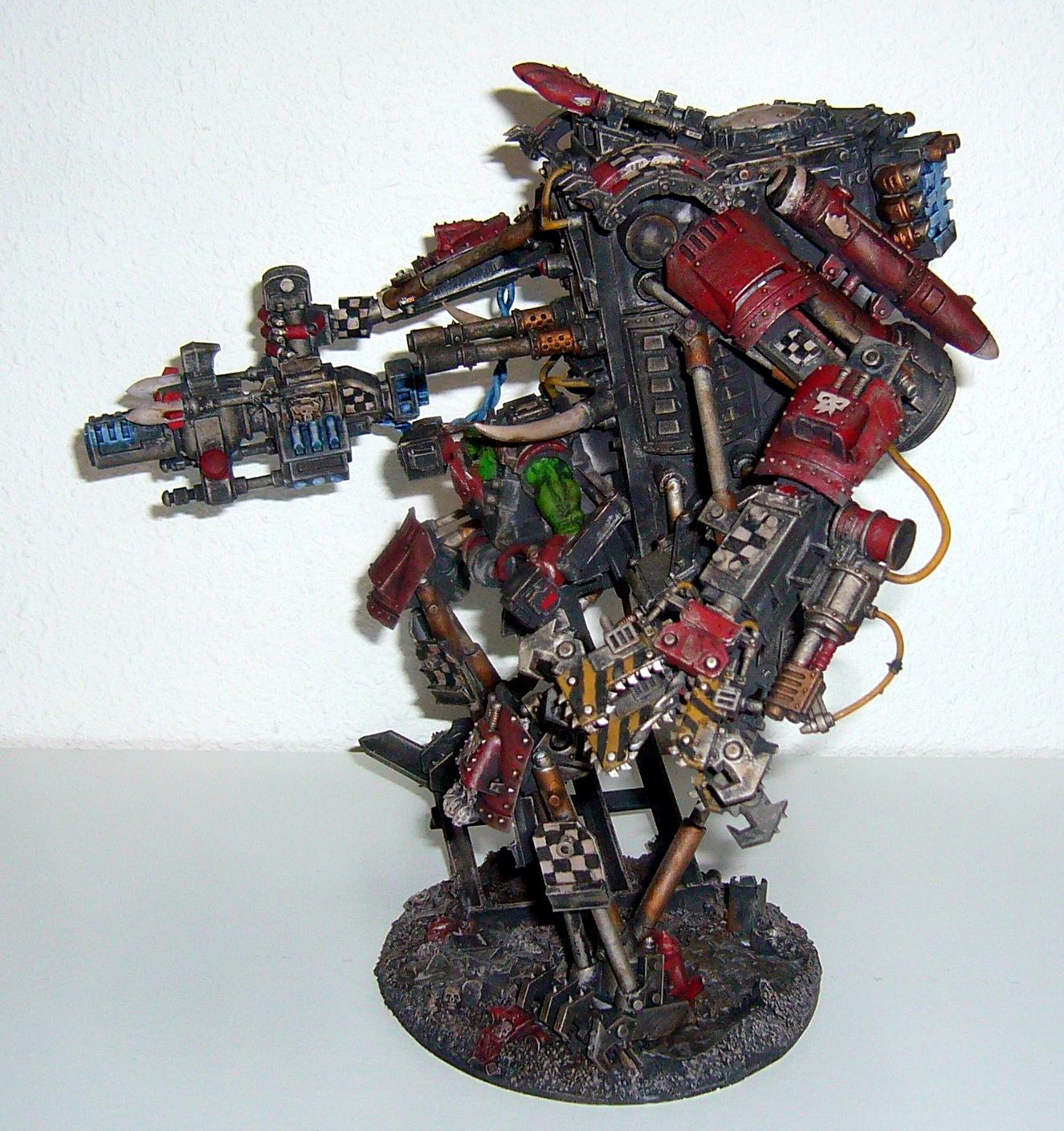 Armored, Boss, Dafaq, Mega, Orks, Rokkit