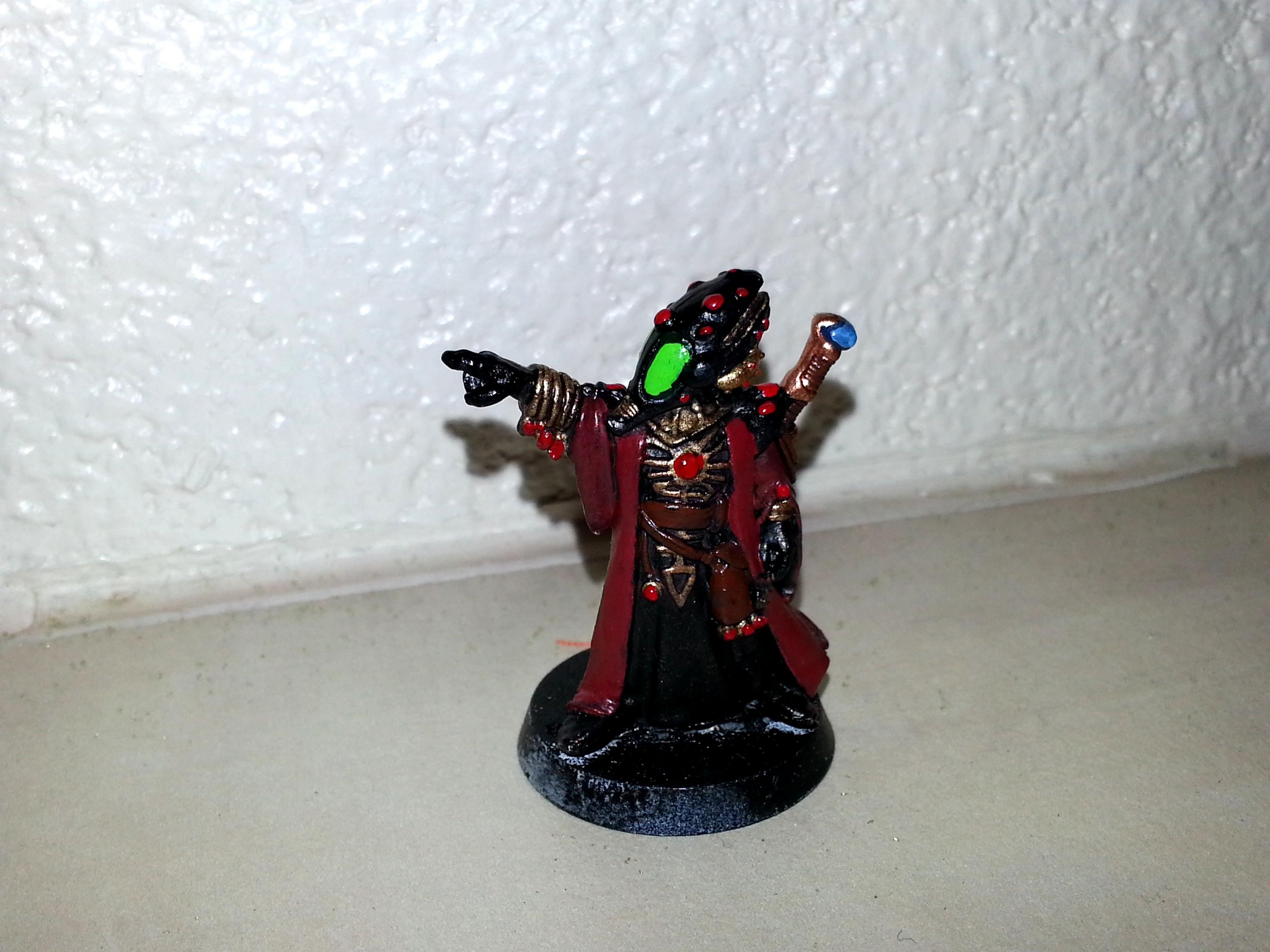 Bug Eyes, Eldar, Farseer, Seer Council, Warhammer 40,000, Warlock