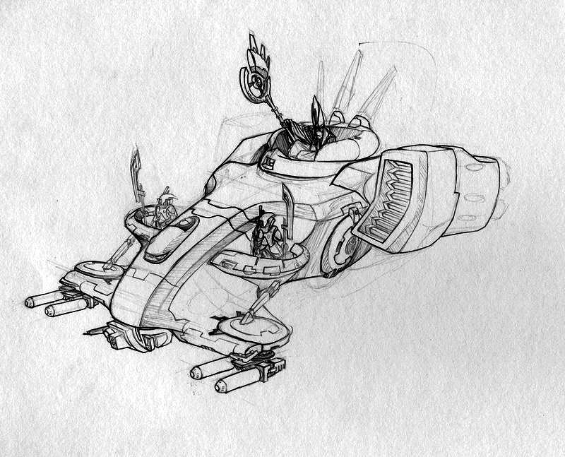 Ethereal, Tau, Vehicle