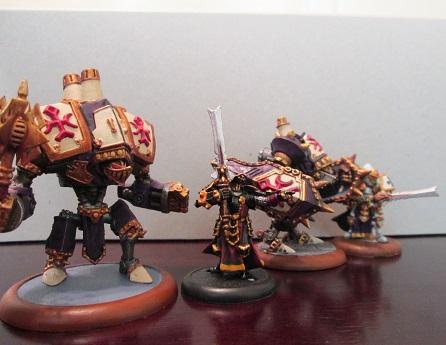 Crusader, Exemplar, Protectorate Of Menoth, Vigilant, Warjack